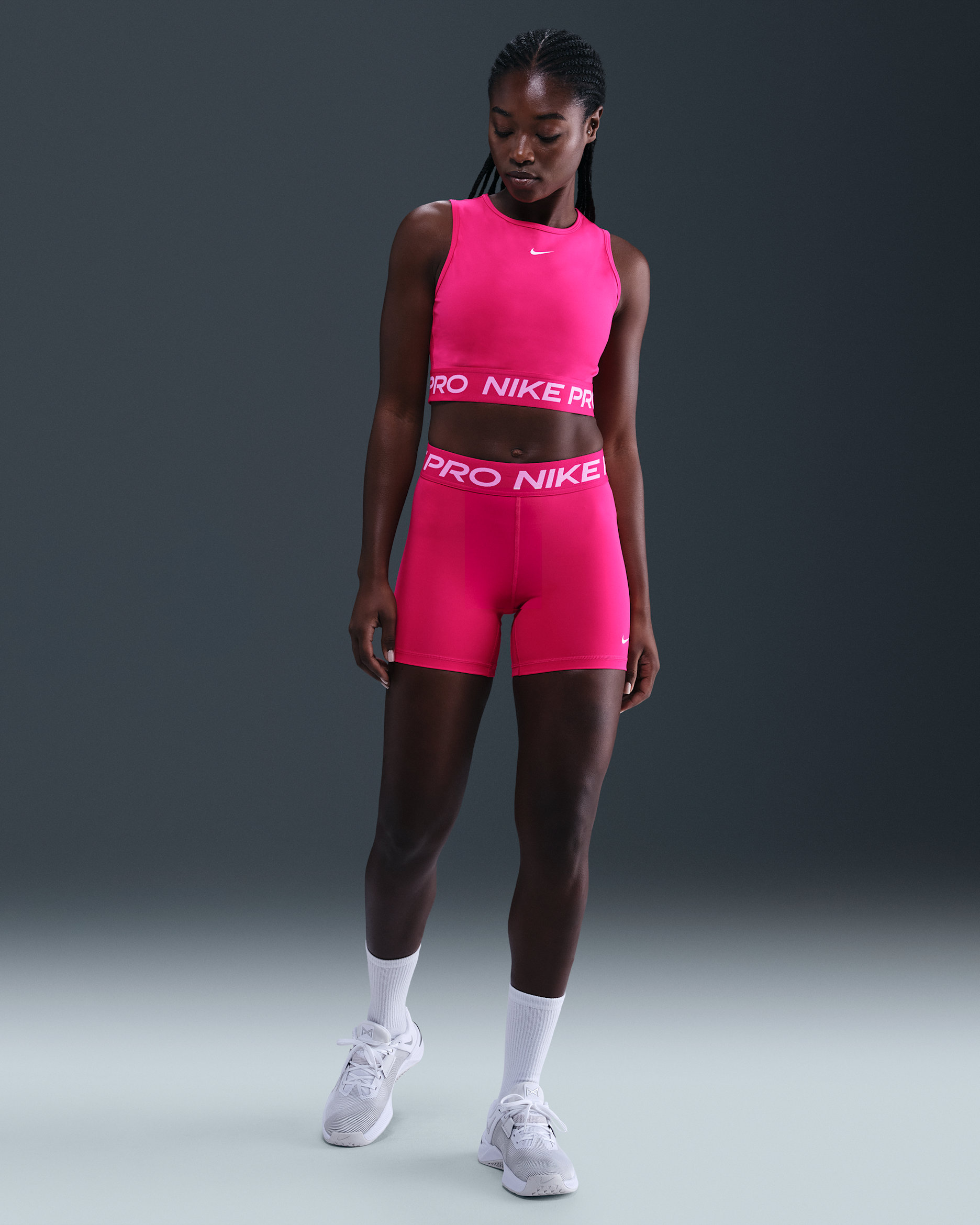 Nike Pro 365 Women's 13cm (approx.) Shorts - Rush Pink/White