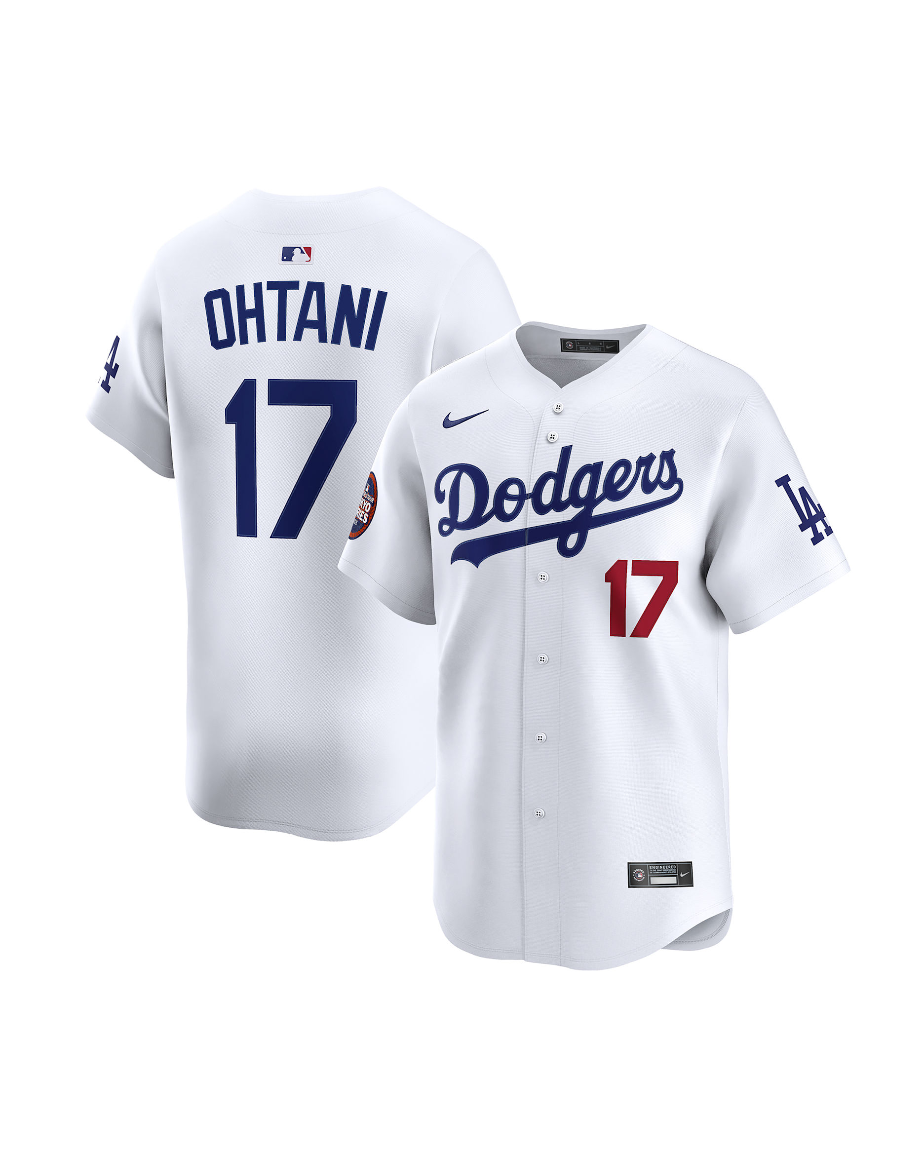 Shohei Ohtani Los Angeles Dodgers Tokyo Series Men's Nike MLB Limited Jersey - White
