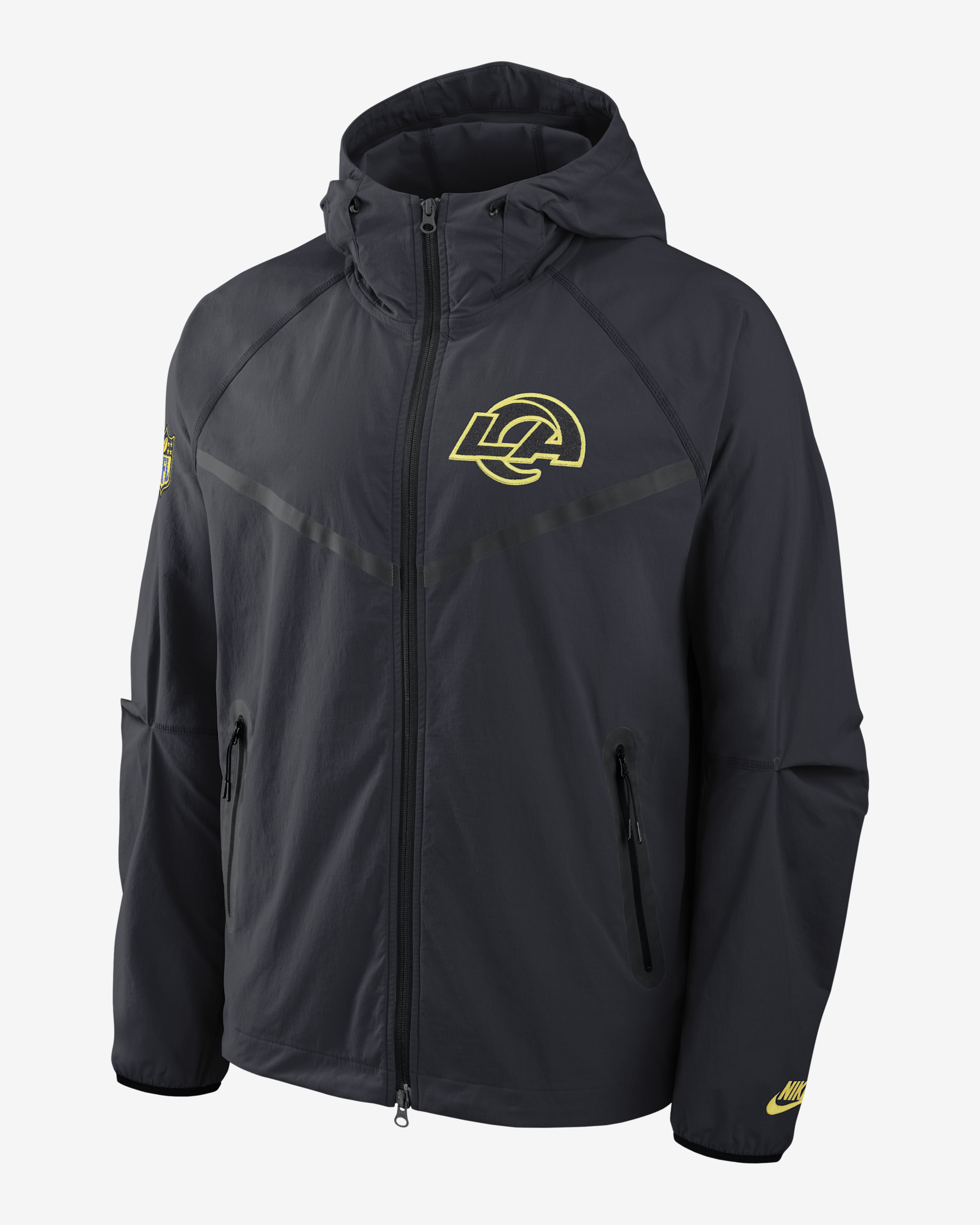 Los Angeles Rams Rivalries Collection Tech Men's Nike NFL Full-Zip Jacket - Navy