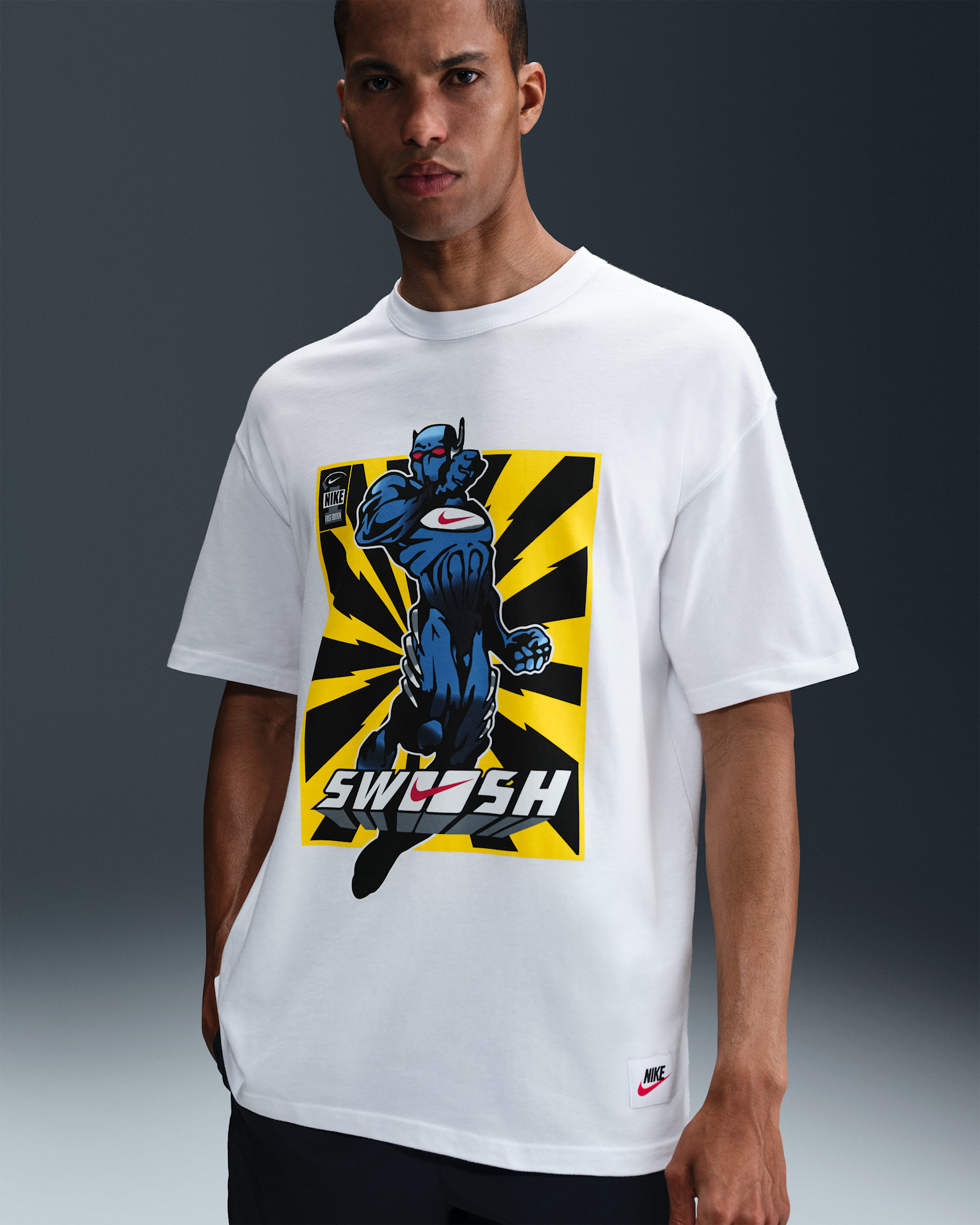 Nike Men's Max90 Fitness T-Shirt - White