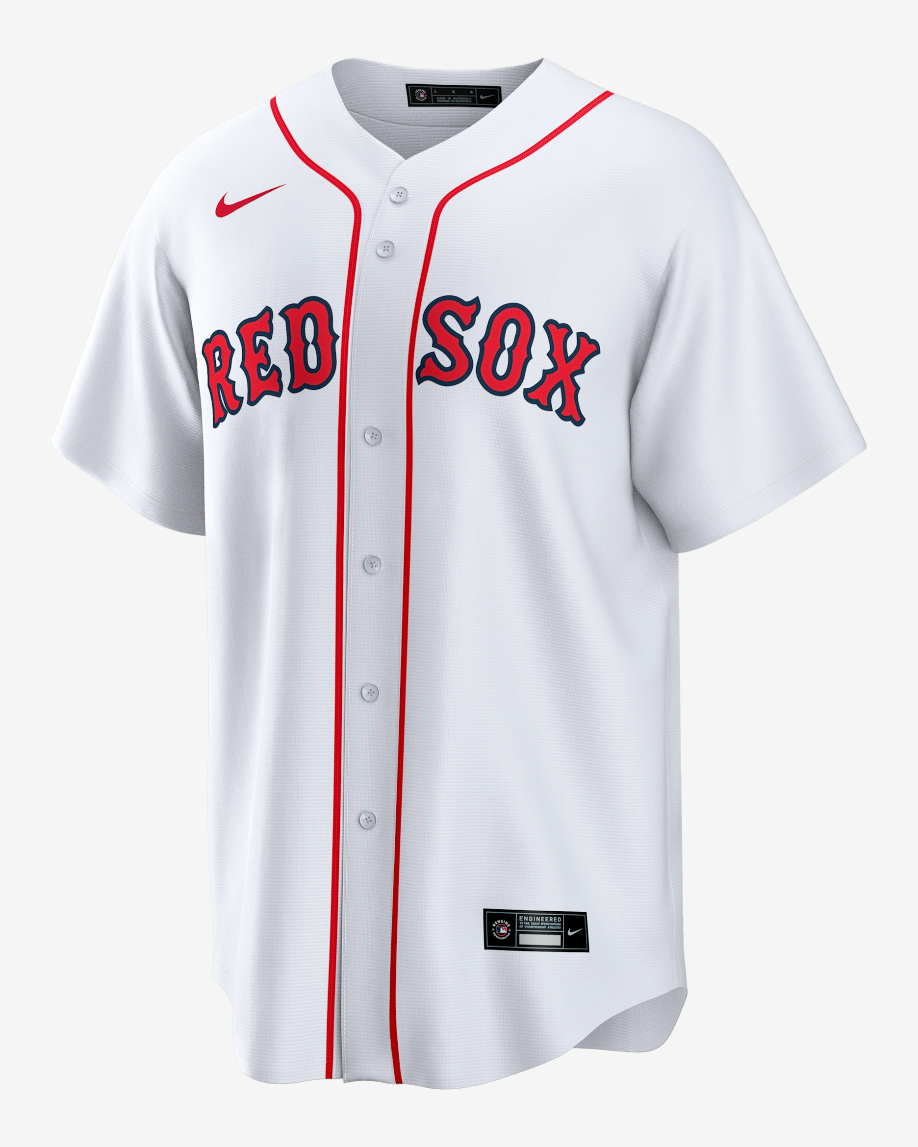 Jersey Nike de la MLB Replica para hombre Alex Bregman Boston Red Sox - Blanco
