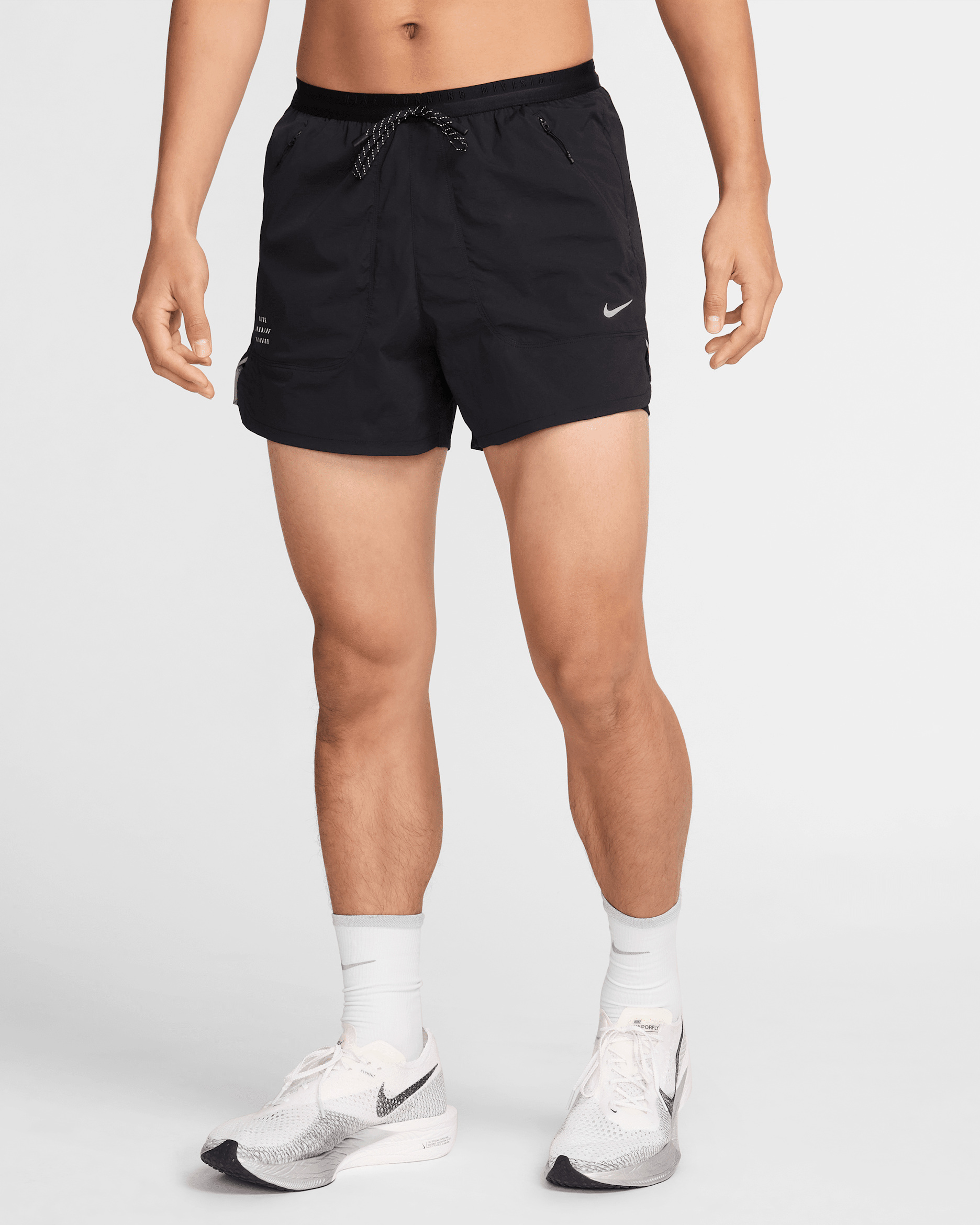 Nike Running Division Men's 10cm (approx.) Dri-FIT ADV 2-in-1 Running Shorts - Black/Black