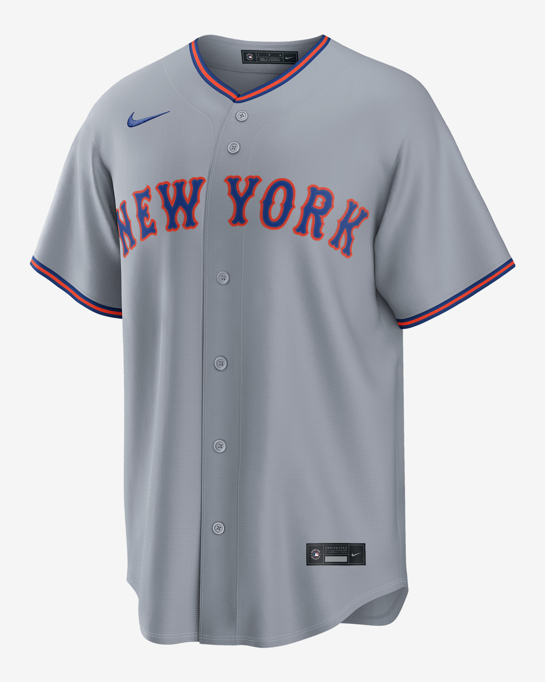 Juan Soto New York Mets Men's Nike MLB Replica Jersey - Grey