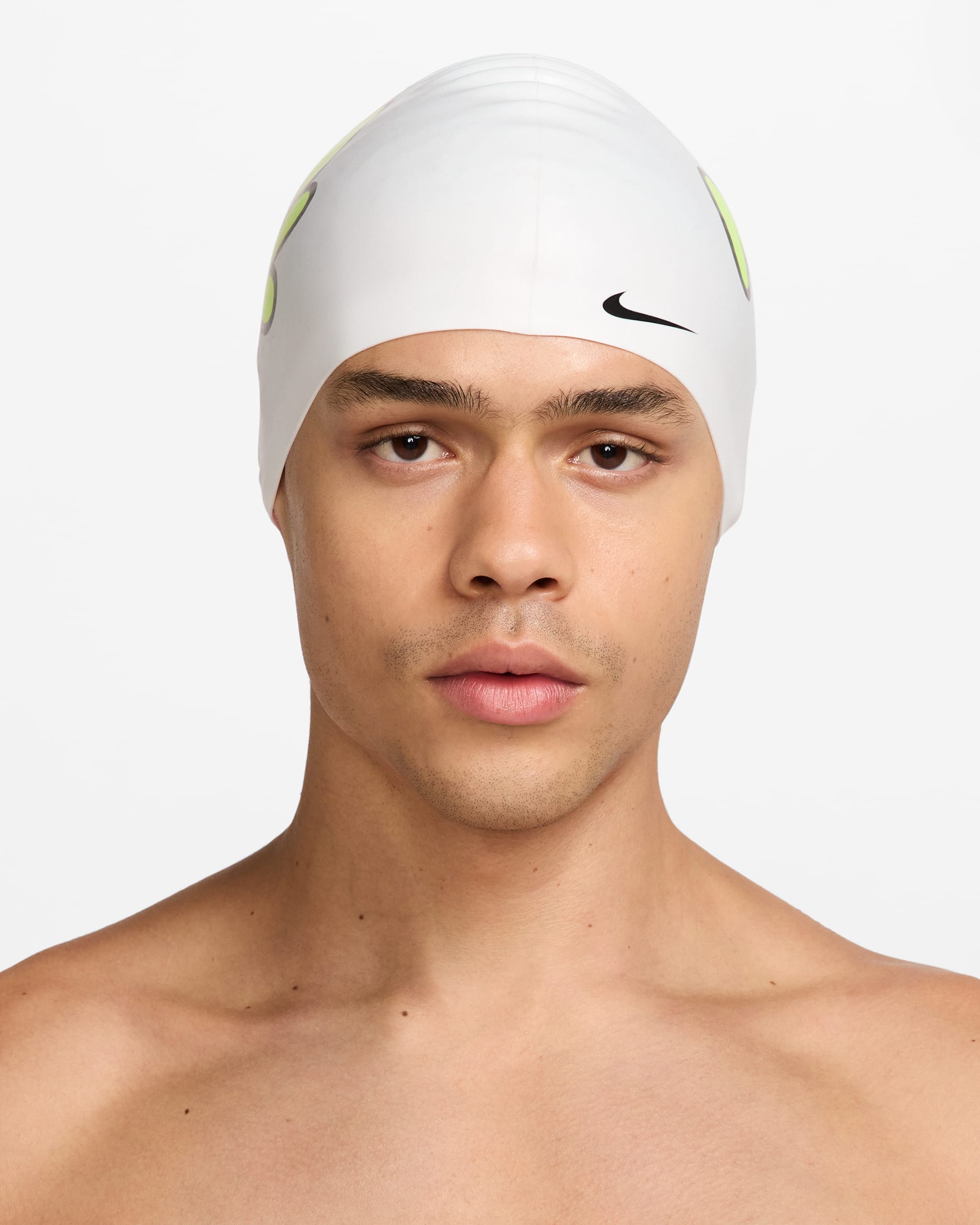 Nike Swim Silicone Cap - White