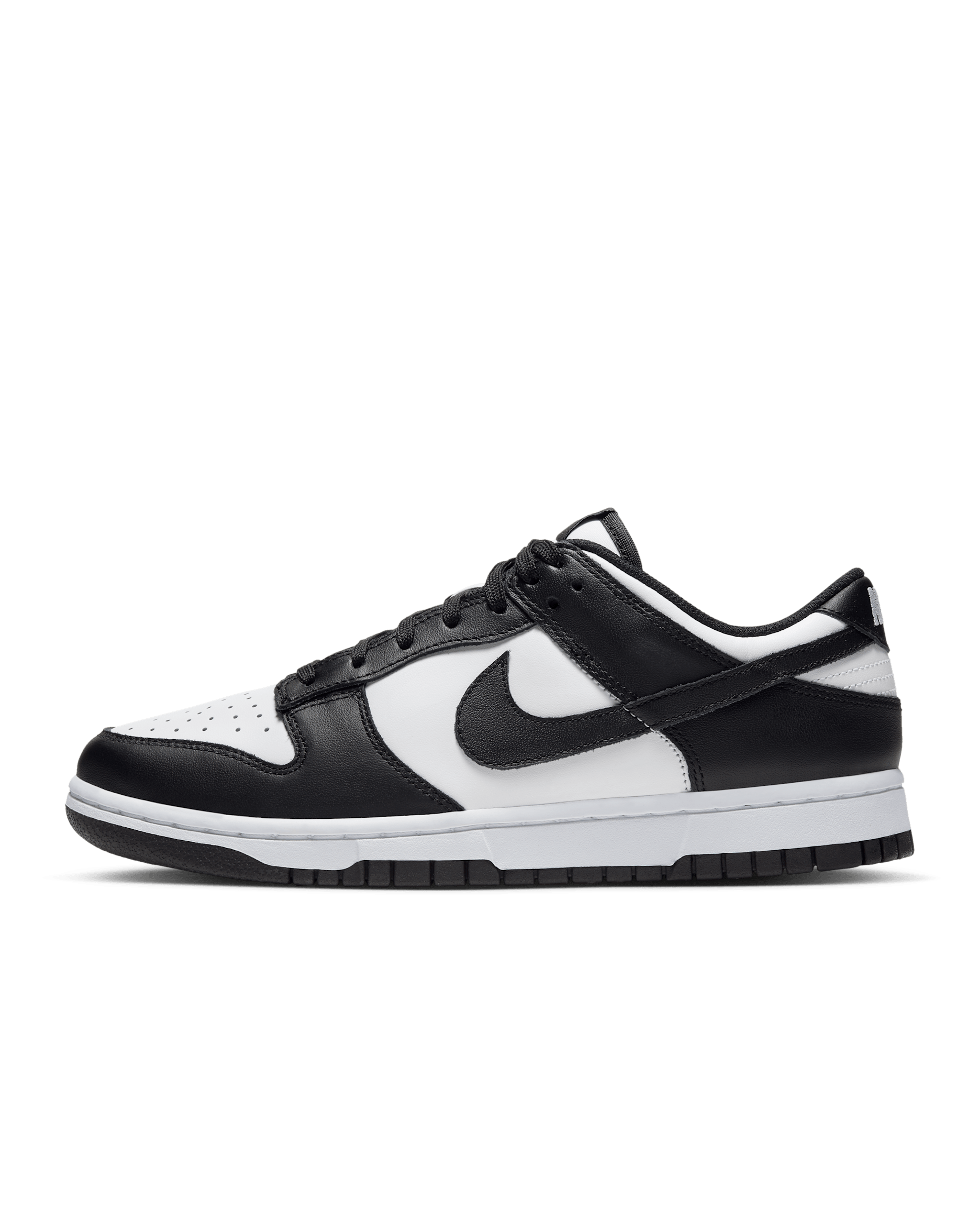 Nike Dunk Low Women's Shoes - White/White/Black