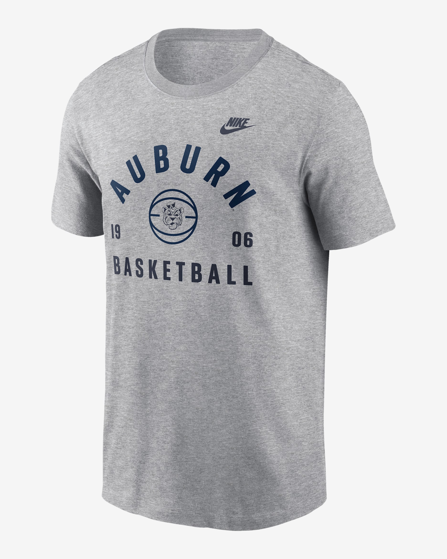 Auburn Legacy Basketball Arch Men's Nike College T-Shirt - Grey