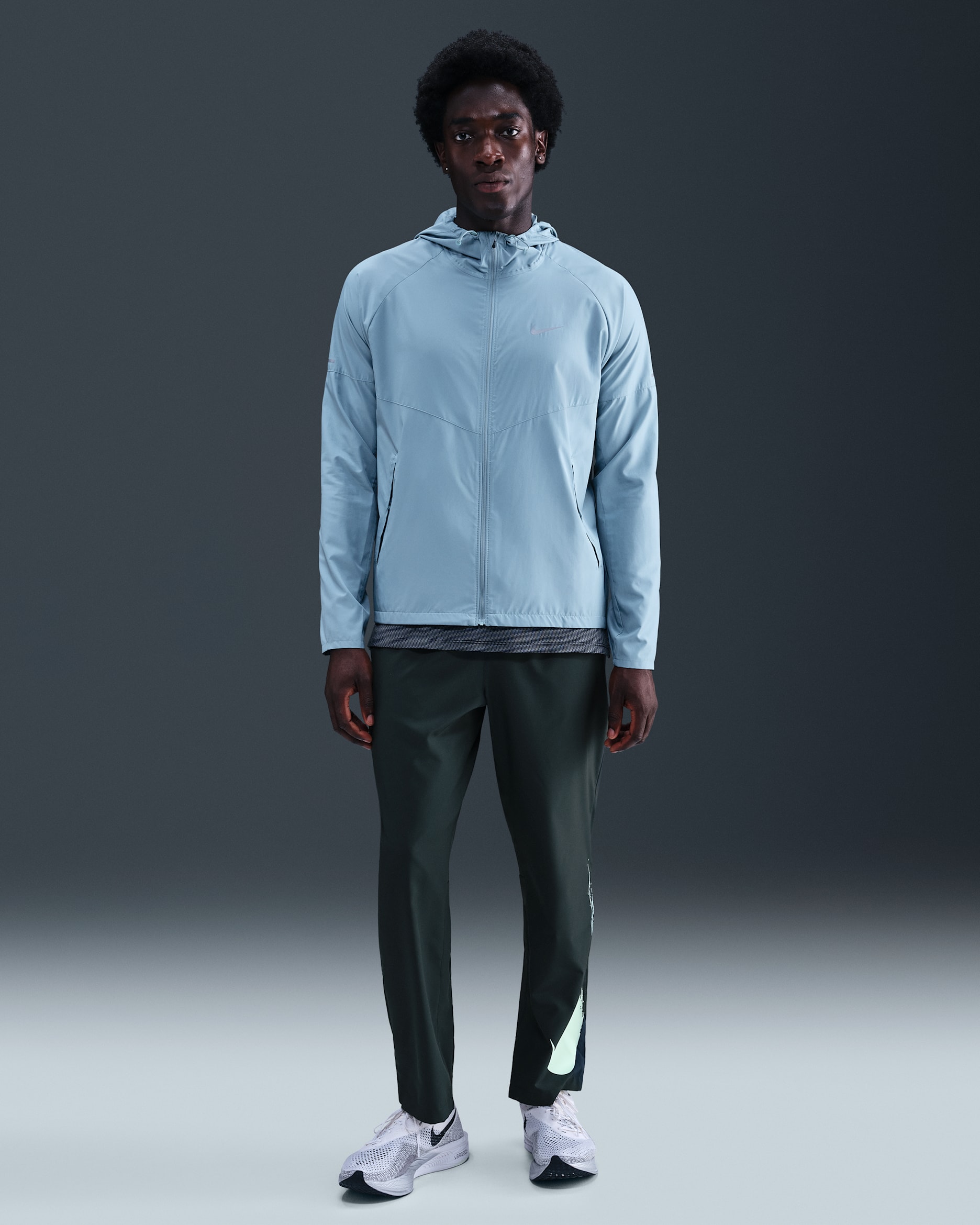 Nike Form Men's Dri-FIT Open-Hem Versatile Trousers - Seaweed/Mint Foam