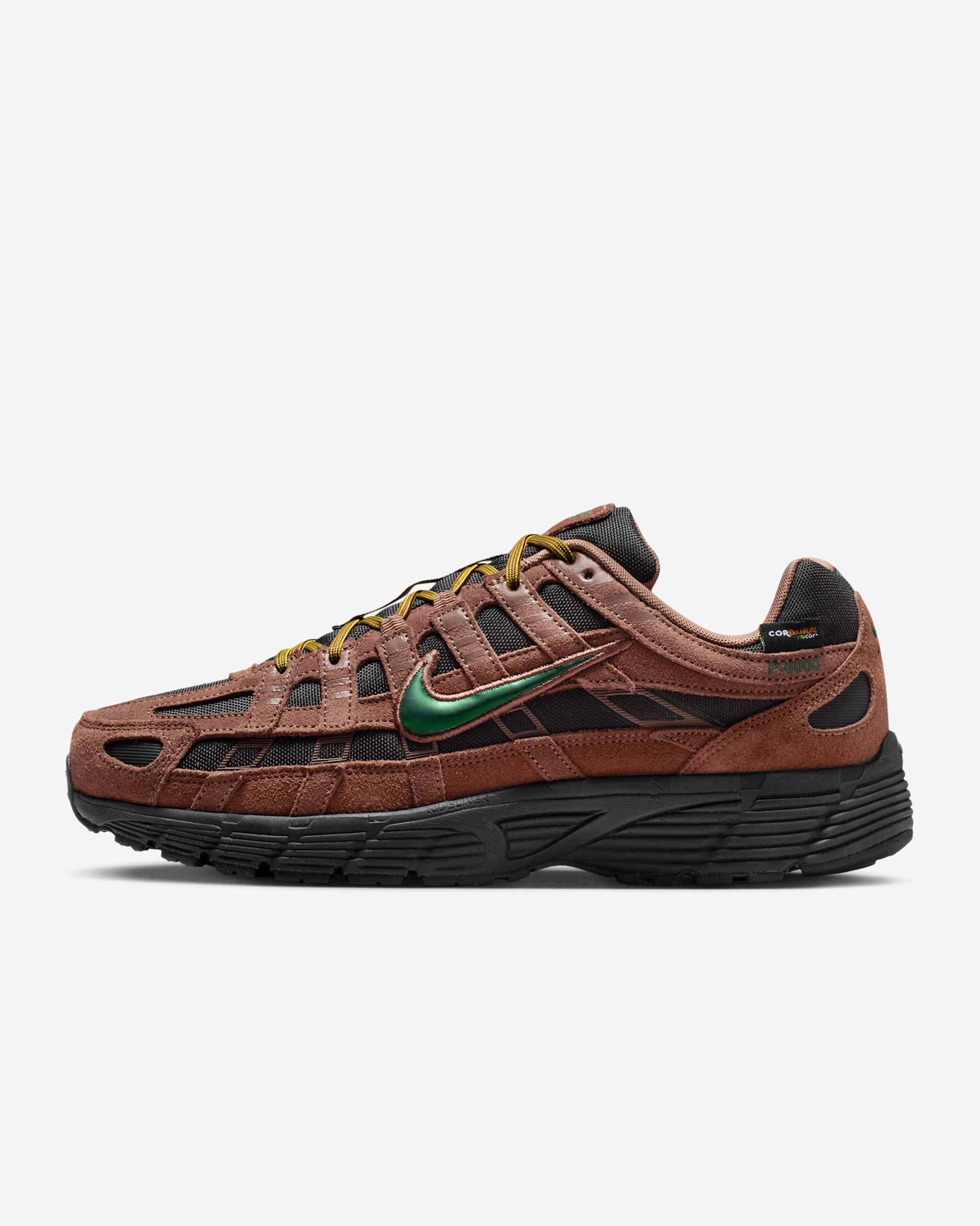 Chaussure Nike P-6000 Premium CORDURA® pour homme - Fauna Brown/Noir/Archaeo Brown/Gorge Green