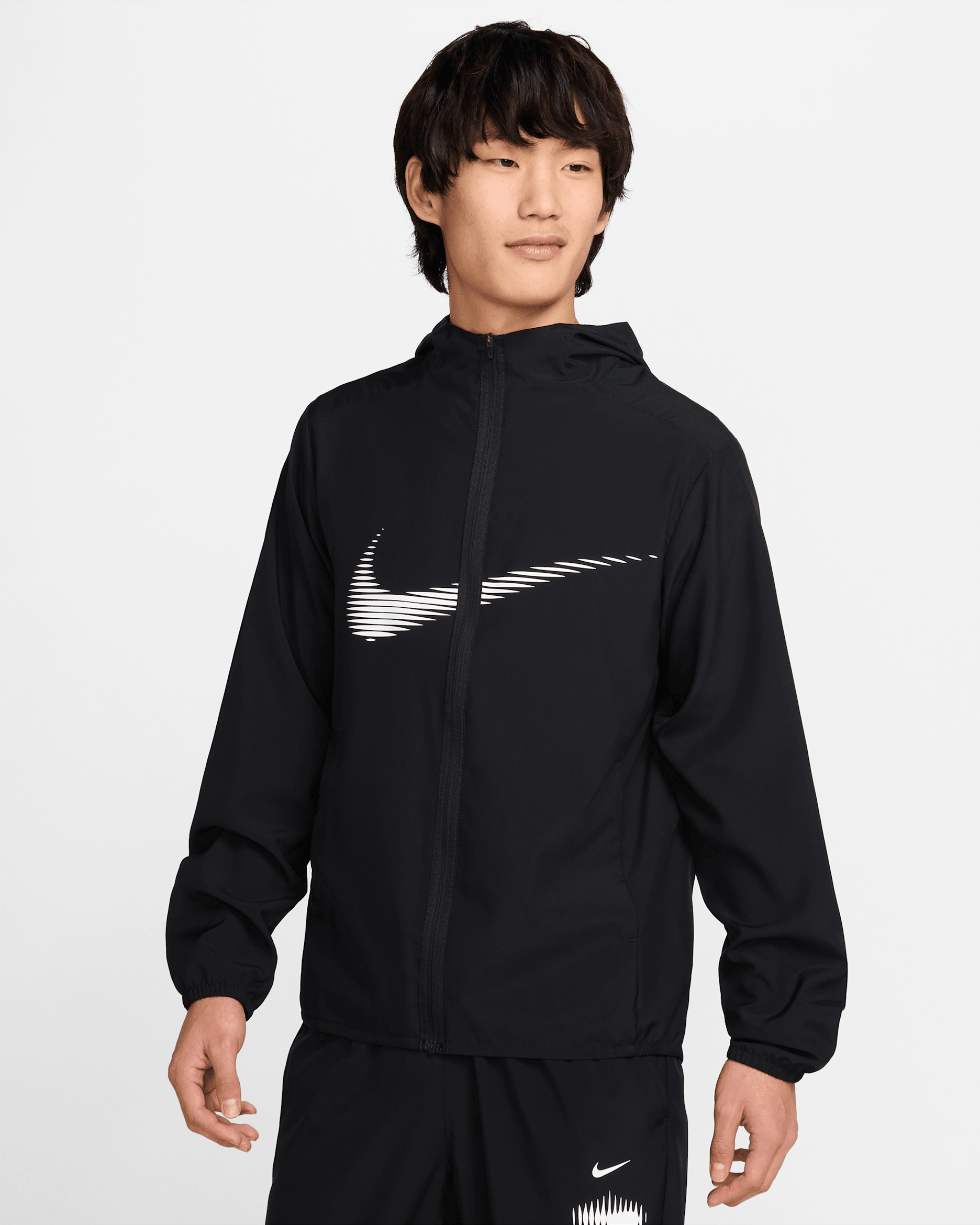 Nike Form 男款 Dri-FIT 連帽外套 - 黑色