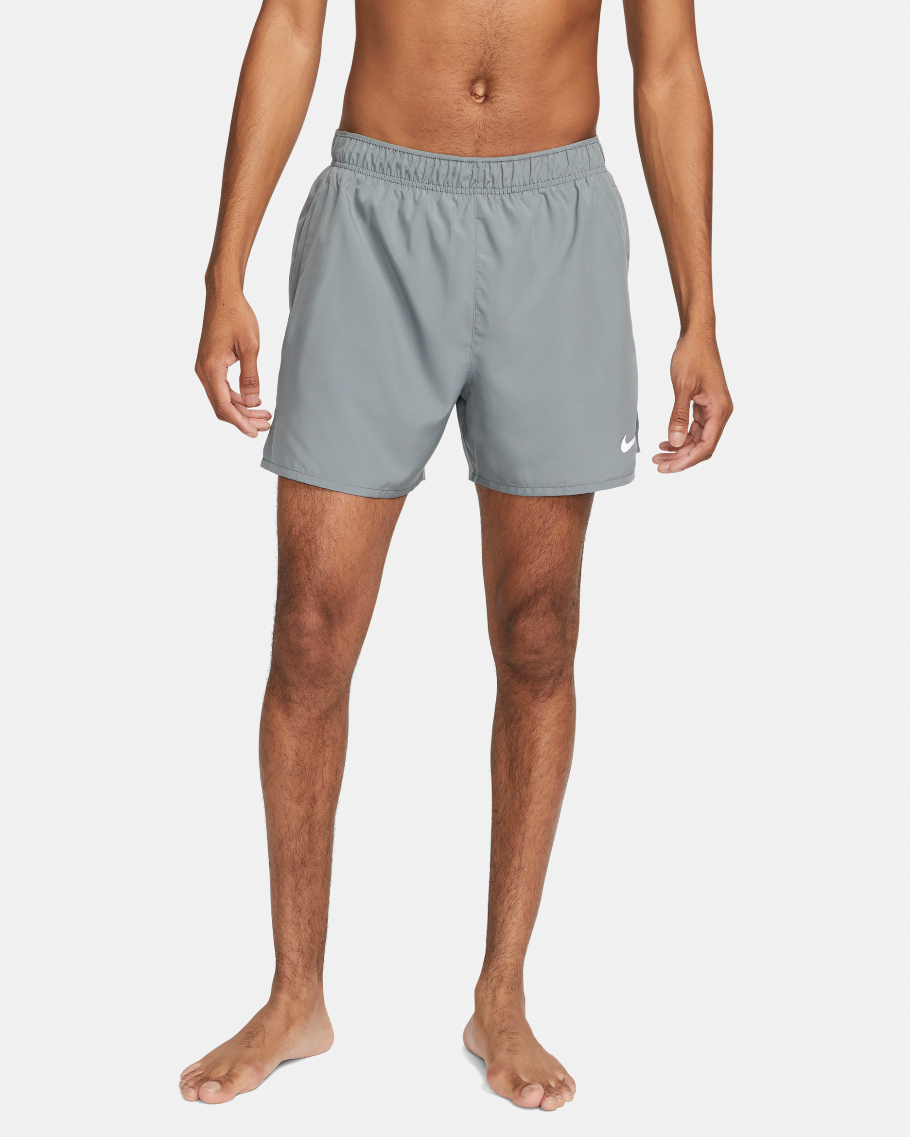 Nike Challenger Men's Dri-FIT 13cm (approx.) Brief-lined Running Shorts - Smoke Grey/Smoke Grey/Black