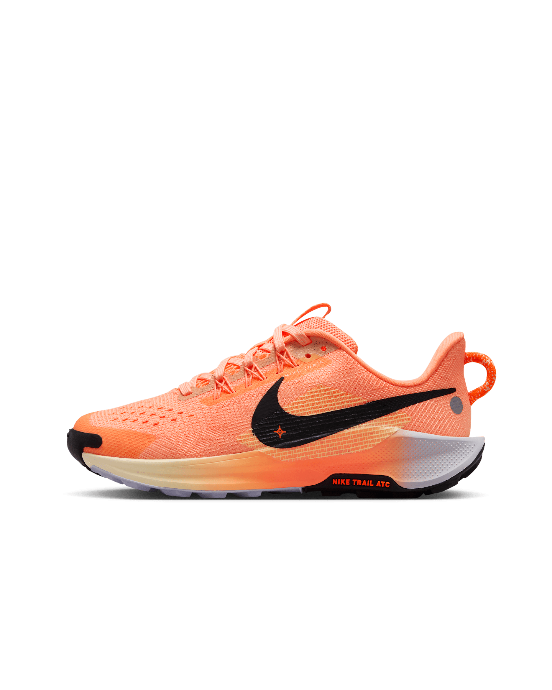 Nike Pegasus Trail 5 Older Kids' Trail-Running Shoes - Orange Pulse/Ghost/Alabaster/Black