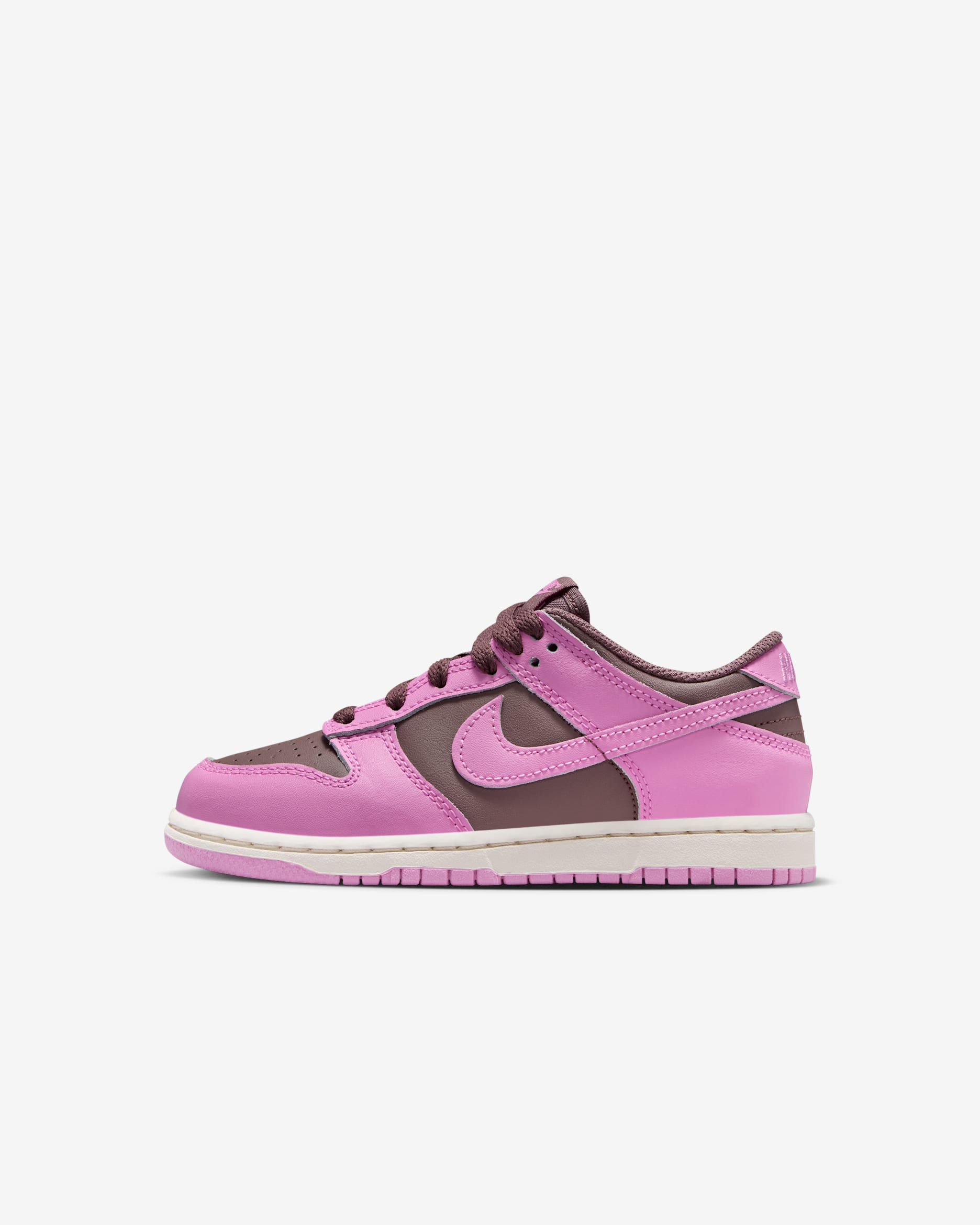 Nike Dunk Low Little Kids' Shoes - Tattoo/Pale Ivory/Light Magenta