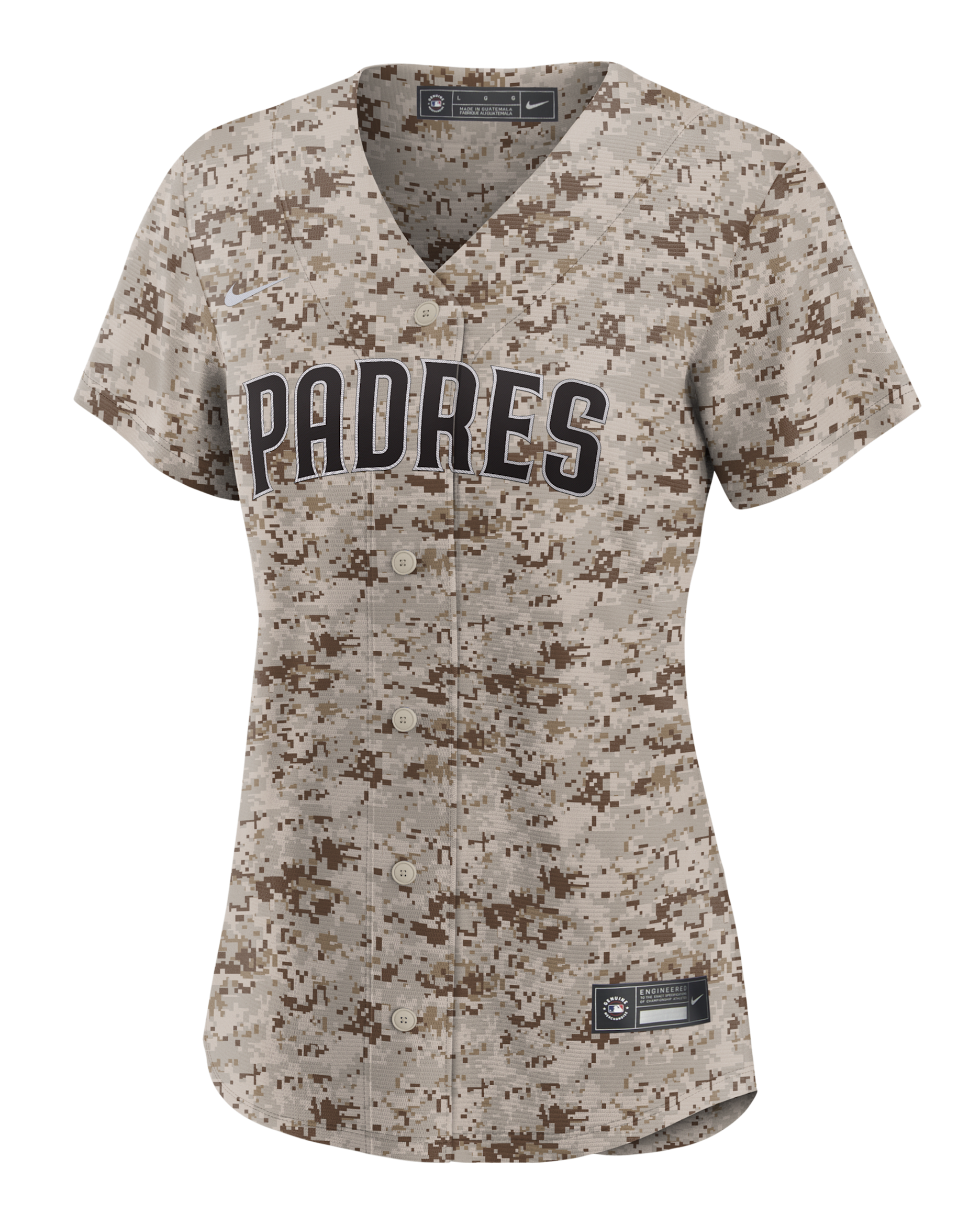 Fernando Tatis Jr. San Diego Padres USMC Women's Nike MLB Replica Jersey - Desert Camo