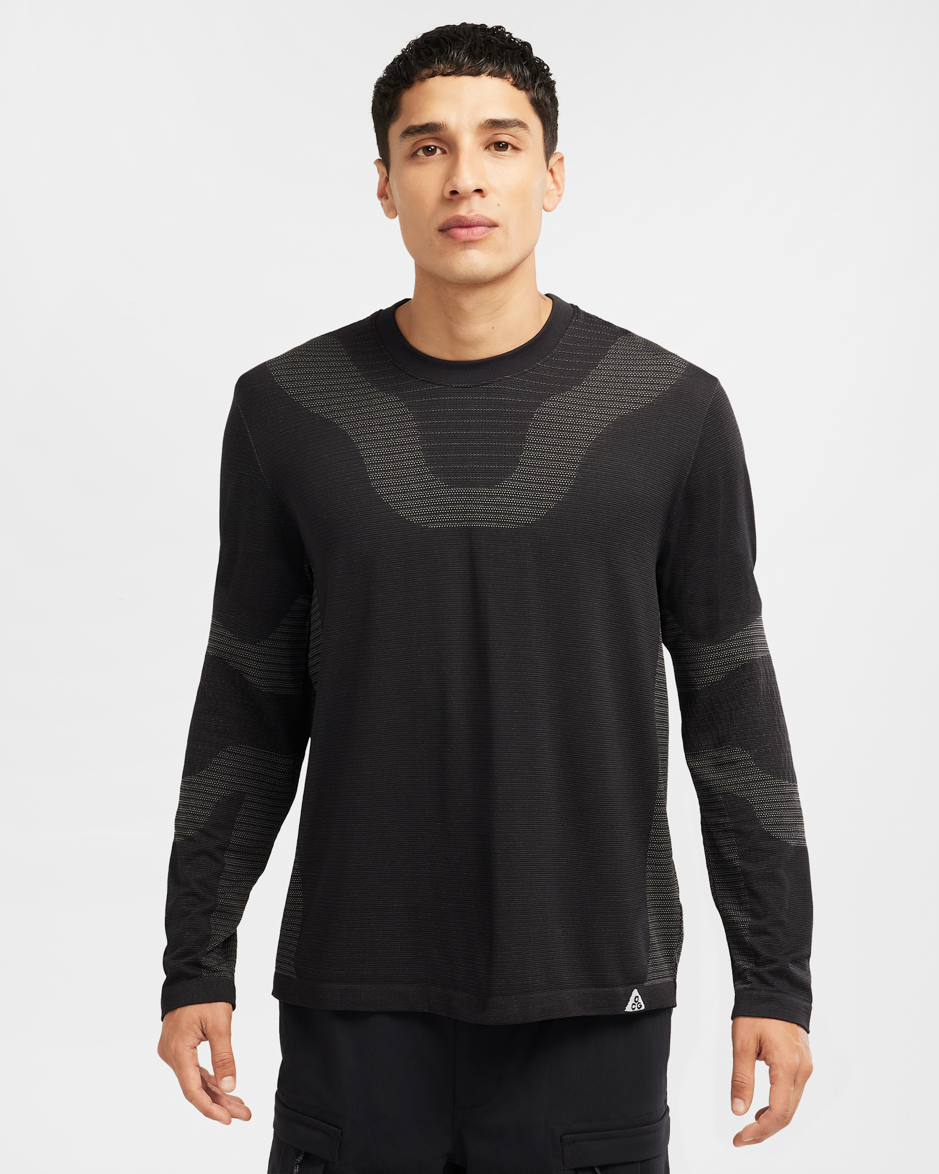 Nike ACG "Delta River" Dri-FIT ADV Long-Sleeve Base Layer - Black/Cool Grey
