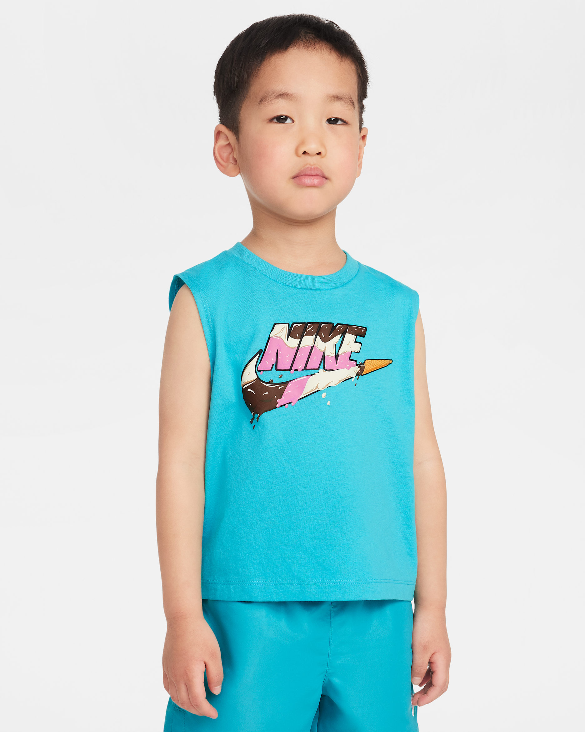 Nike Toddler Futura Ice Cream Tank - Dusty Cactus