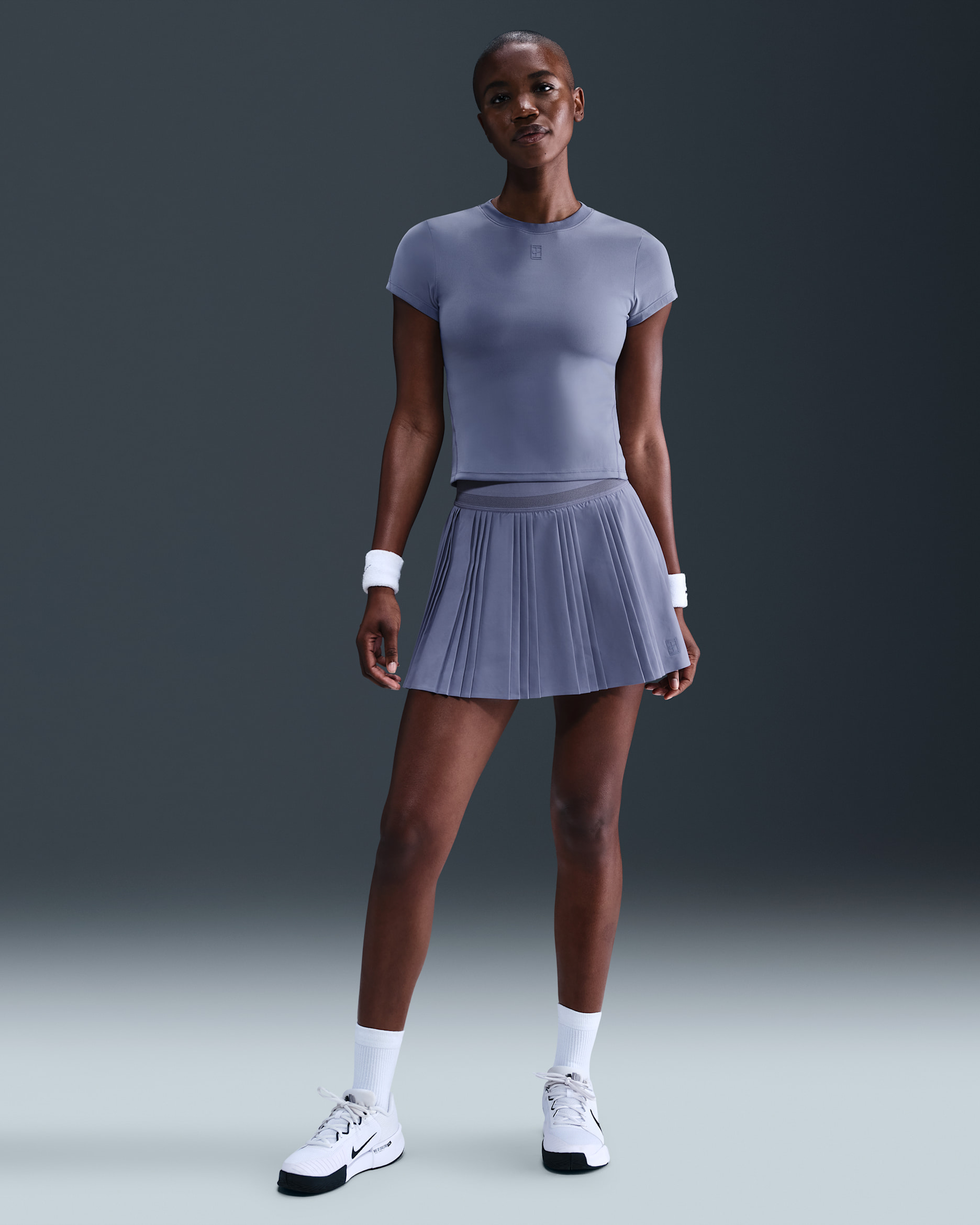 NikeCourt Advantage Faldilla de tennis prisada Dri-FIT - Dona - World Indigo/World Indigo