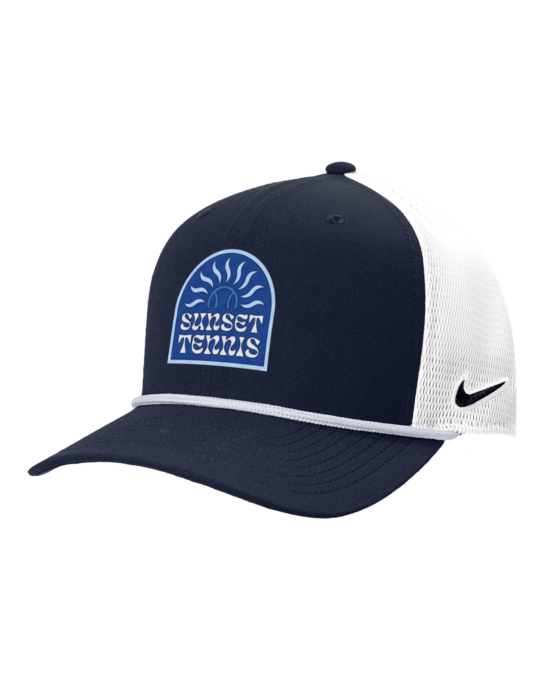 Nike Rise Tennis Trucker Cap - Navy