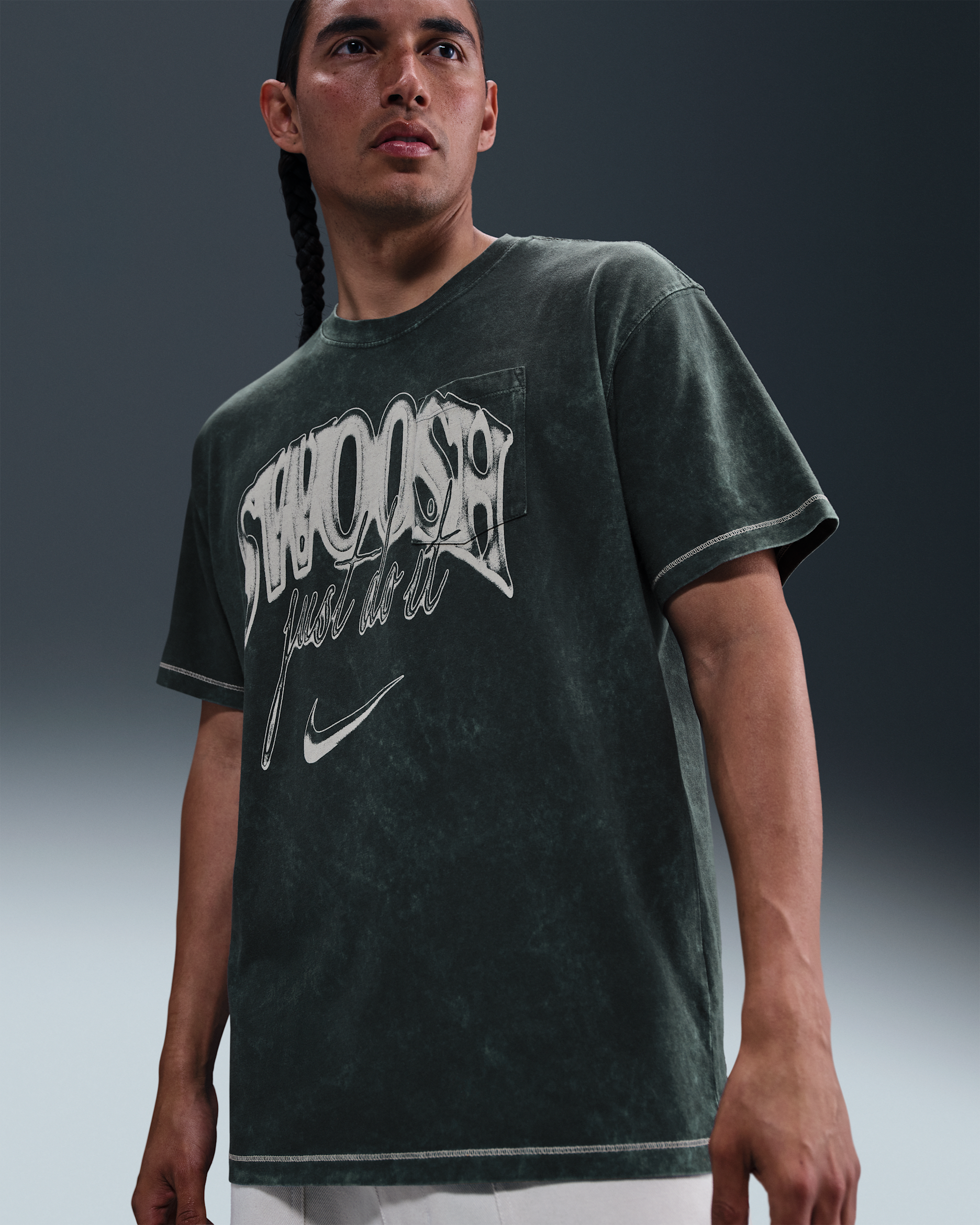 Tričko Nike Sportswear Max90 - Seaweed