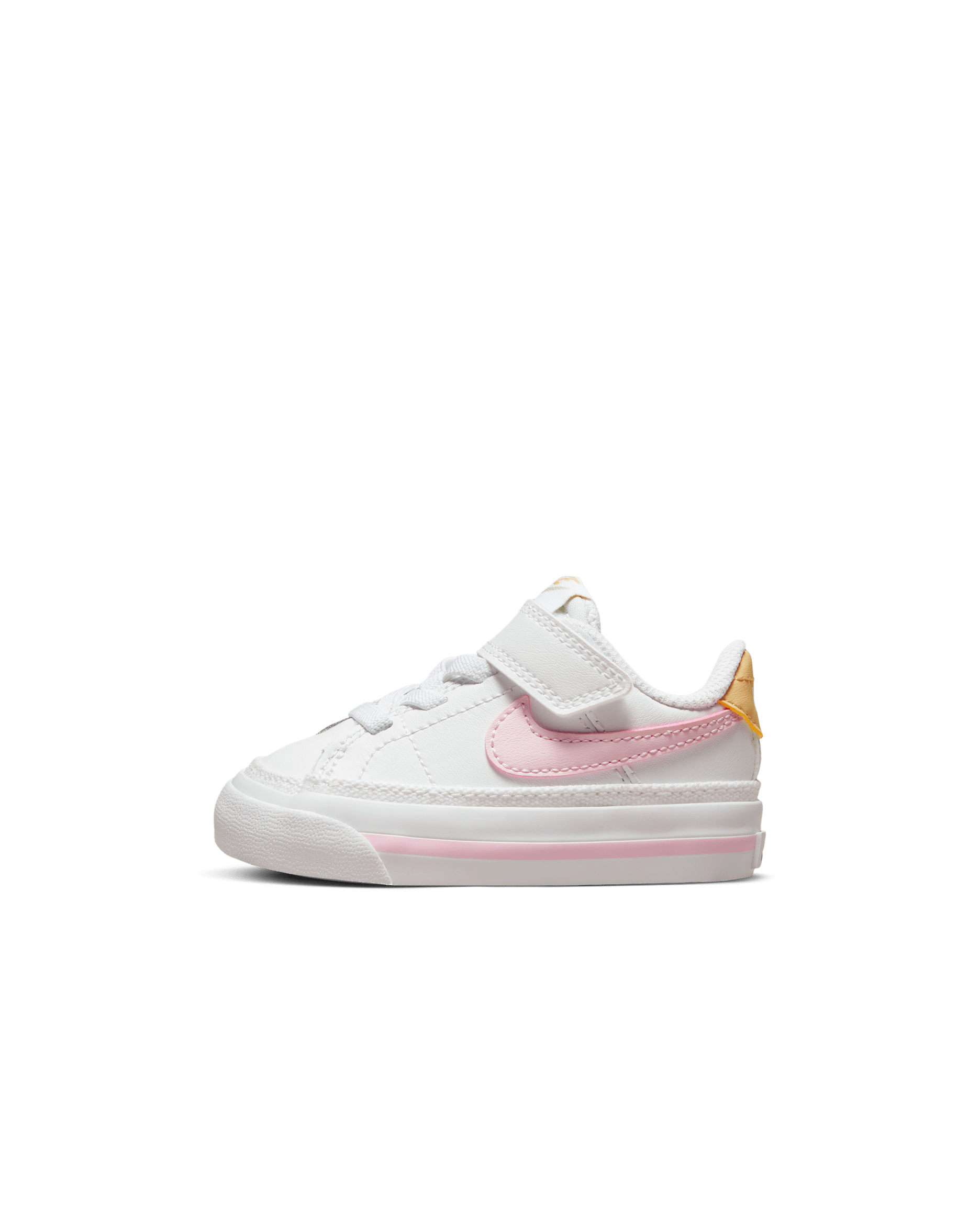 Nike Court Legacy Zapatillas - Bebé e infantil - Blanco/Sesame/Honeydew/Pink Foam