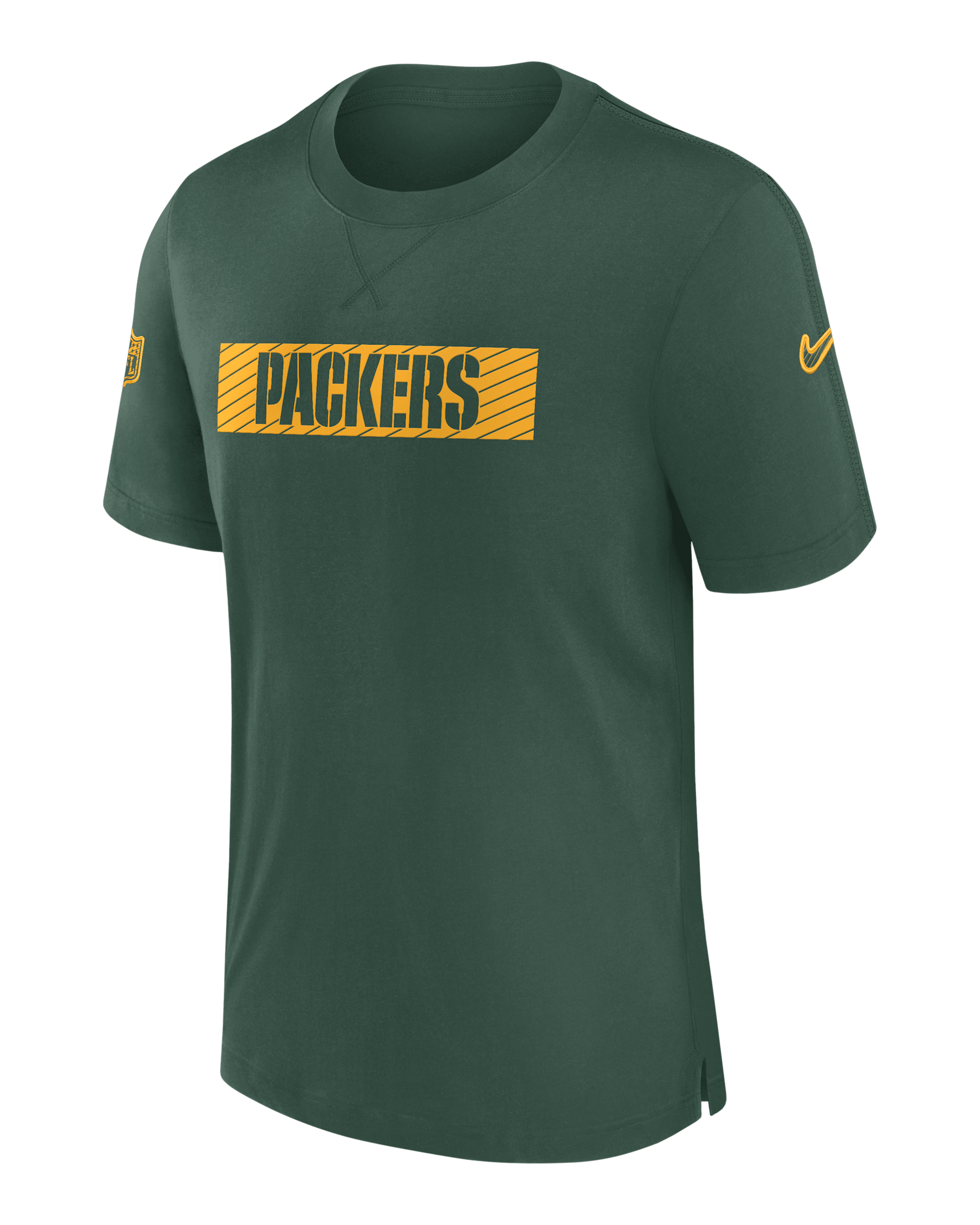 Green Bay Packers Sideline Player Men's Nike Dri-FIT NFL T-Shirt - Green