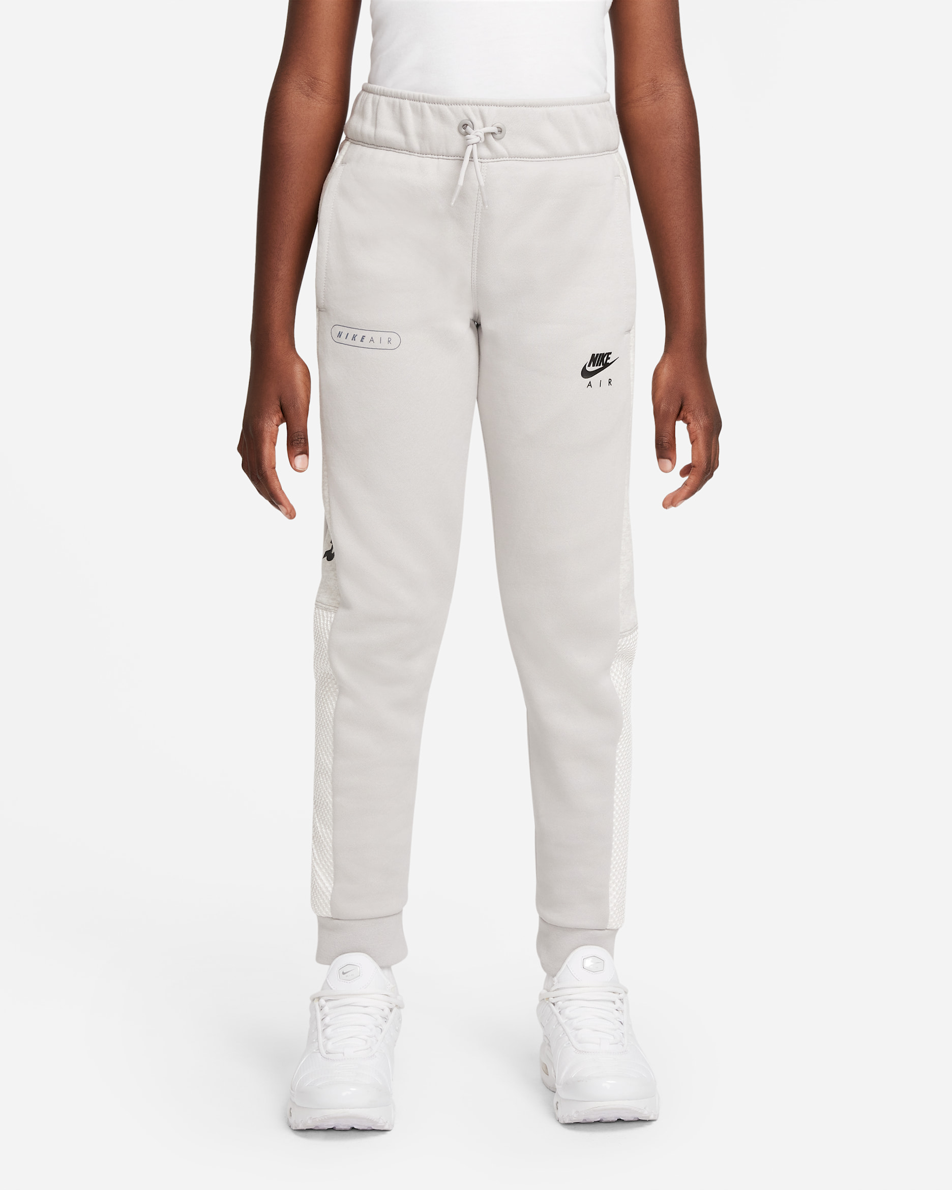 ナイキ エア ジュニア (ボーイズ) パンツ - ライトアイアンオール/ヘザー/ファントム/ブラック