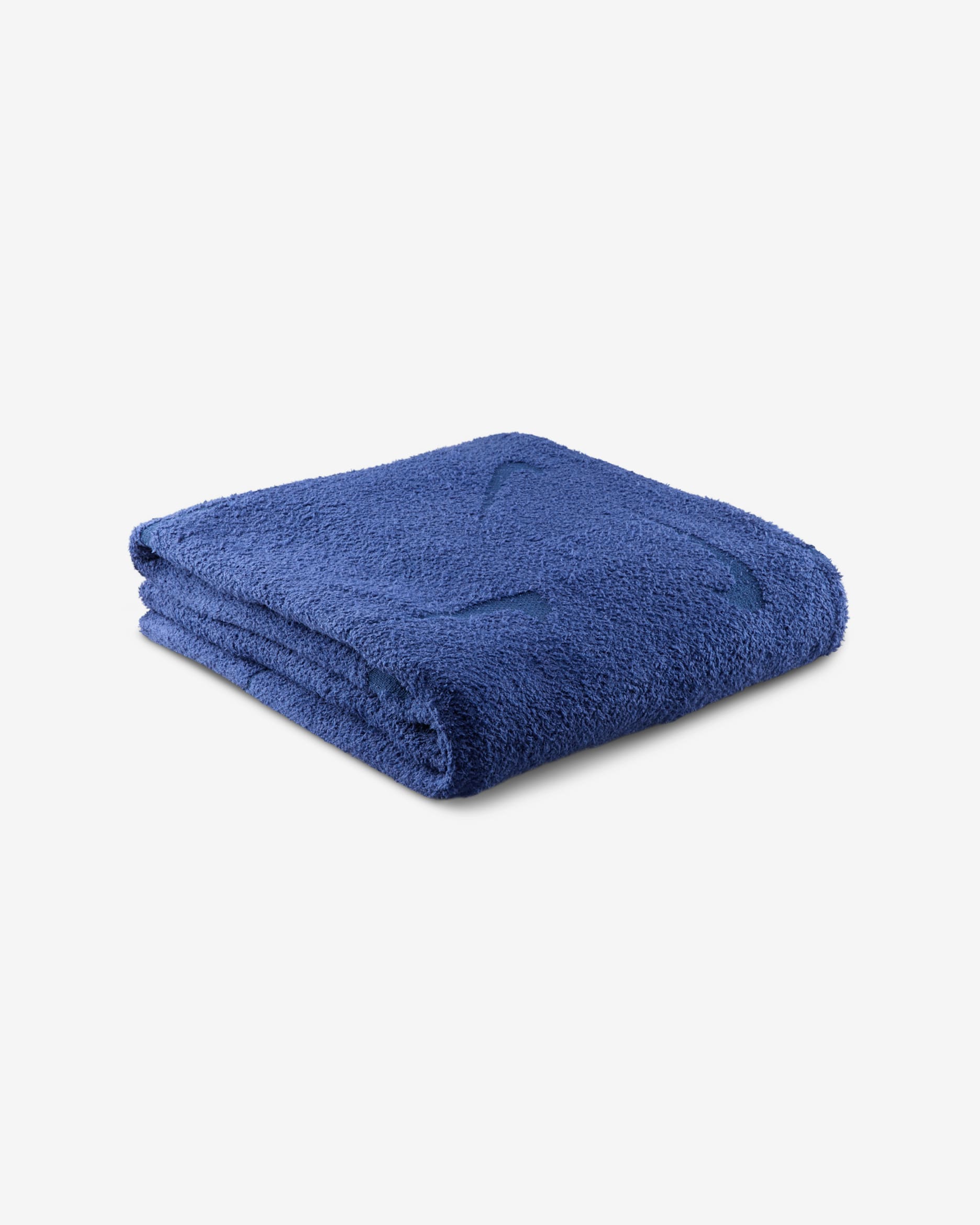 Nike Sportswear Phoenix Cozy Bouclé Oversized Knit Blanket - Midnight Navy/Midnight Navy