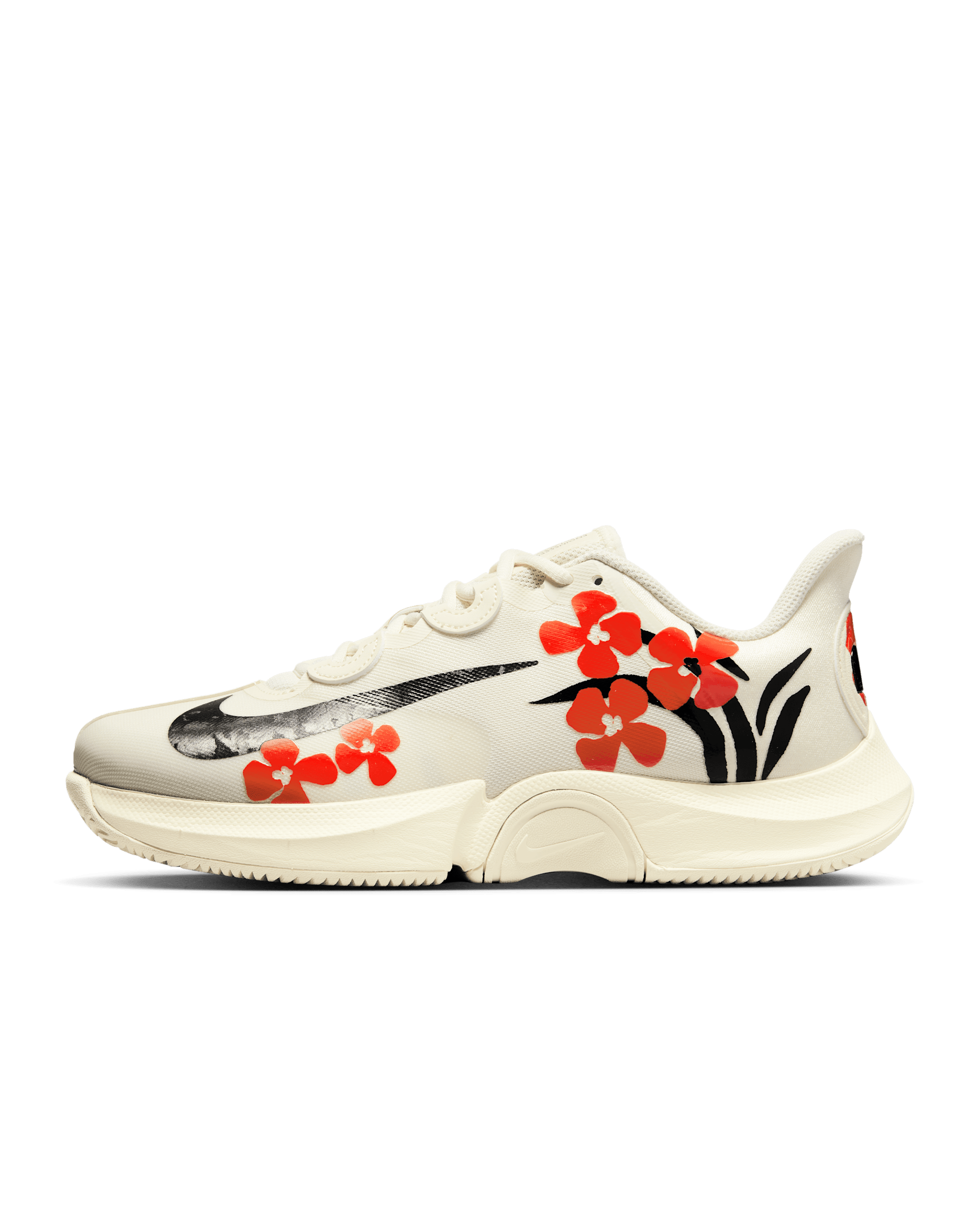 NikeCourt Air Zoom GP Turbo Osaka Women's Hard Court Tennis Shoes - Coconut Milk/Team Orange/Black