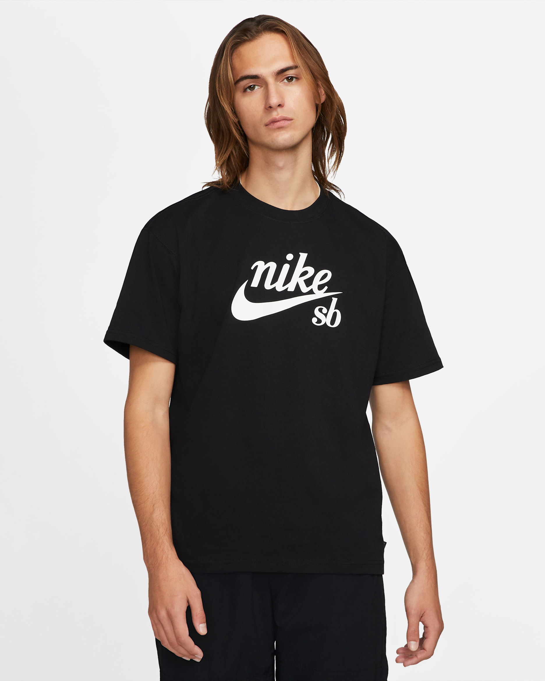 Playera de skateboarding Nike SB - Negro