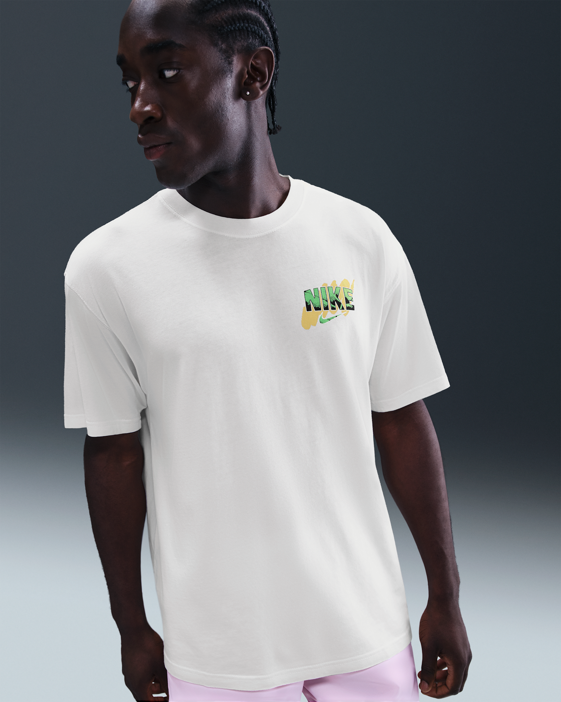 Nike Men's Basketball T-Shirt - Sail