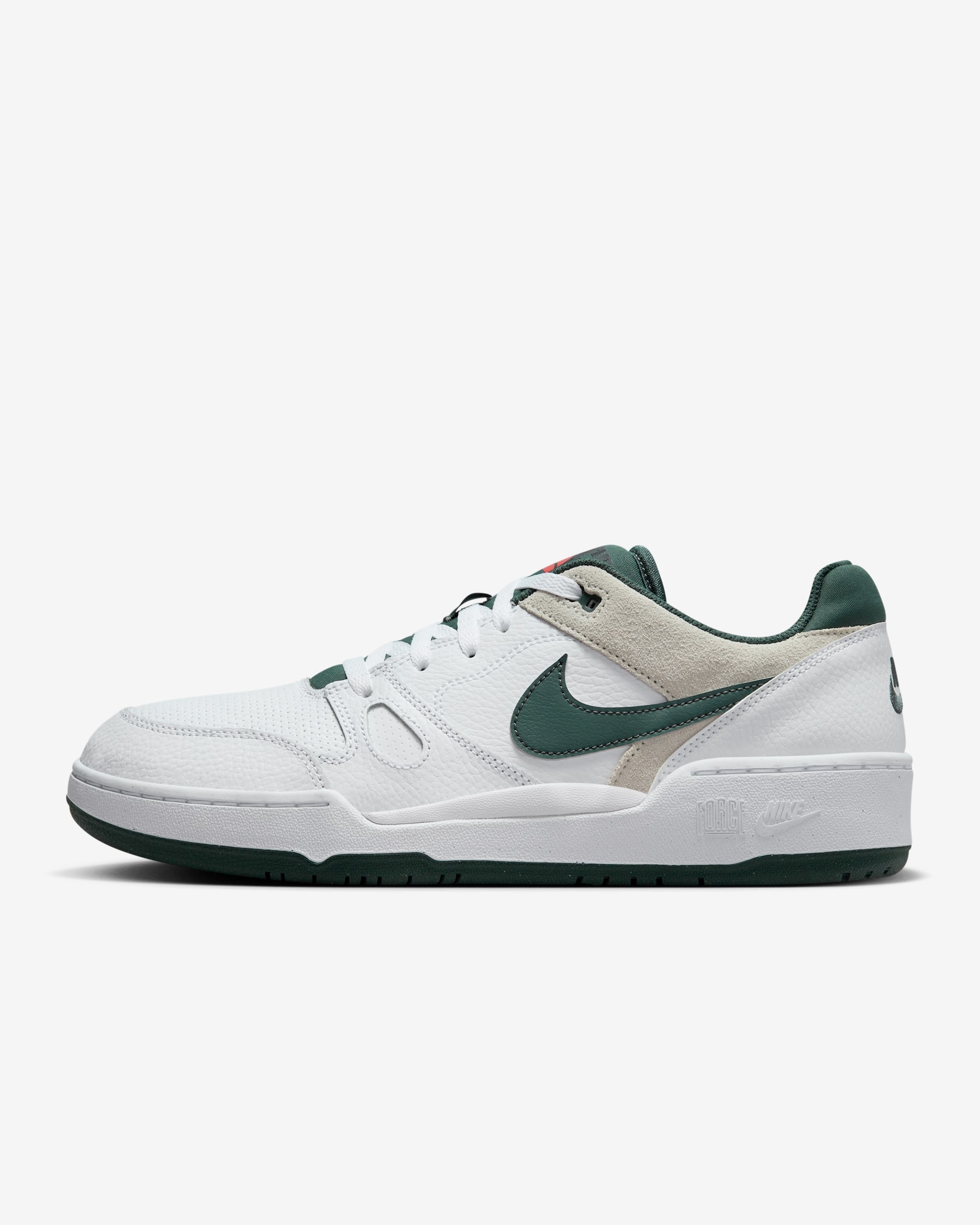 Nike Full Force Low Men's Shoes - White/Sea Glass/Cosmic Clay/Vintage Green