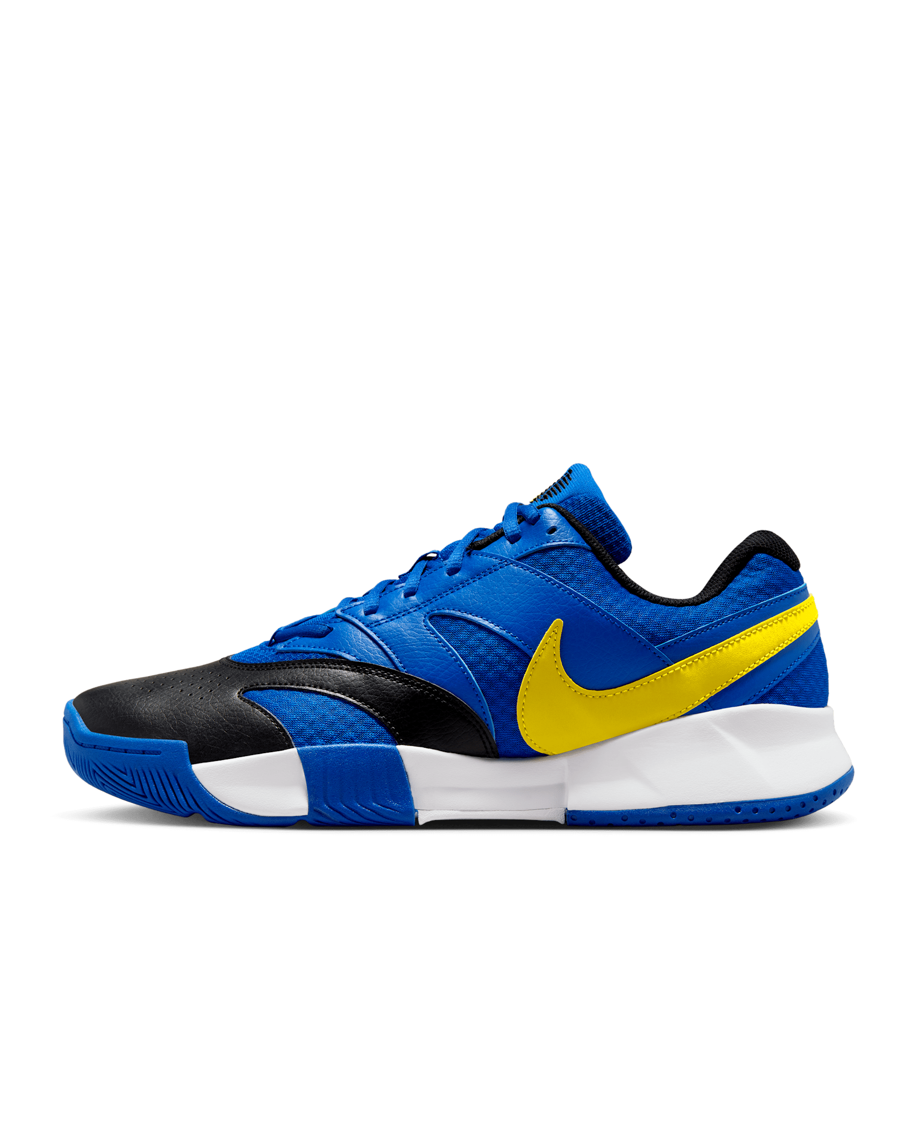 Chaussure de tennis NikeCourt Lite 4 pour homme - Racer Blue/Blanc/Noir/Lightning