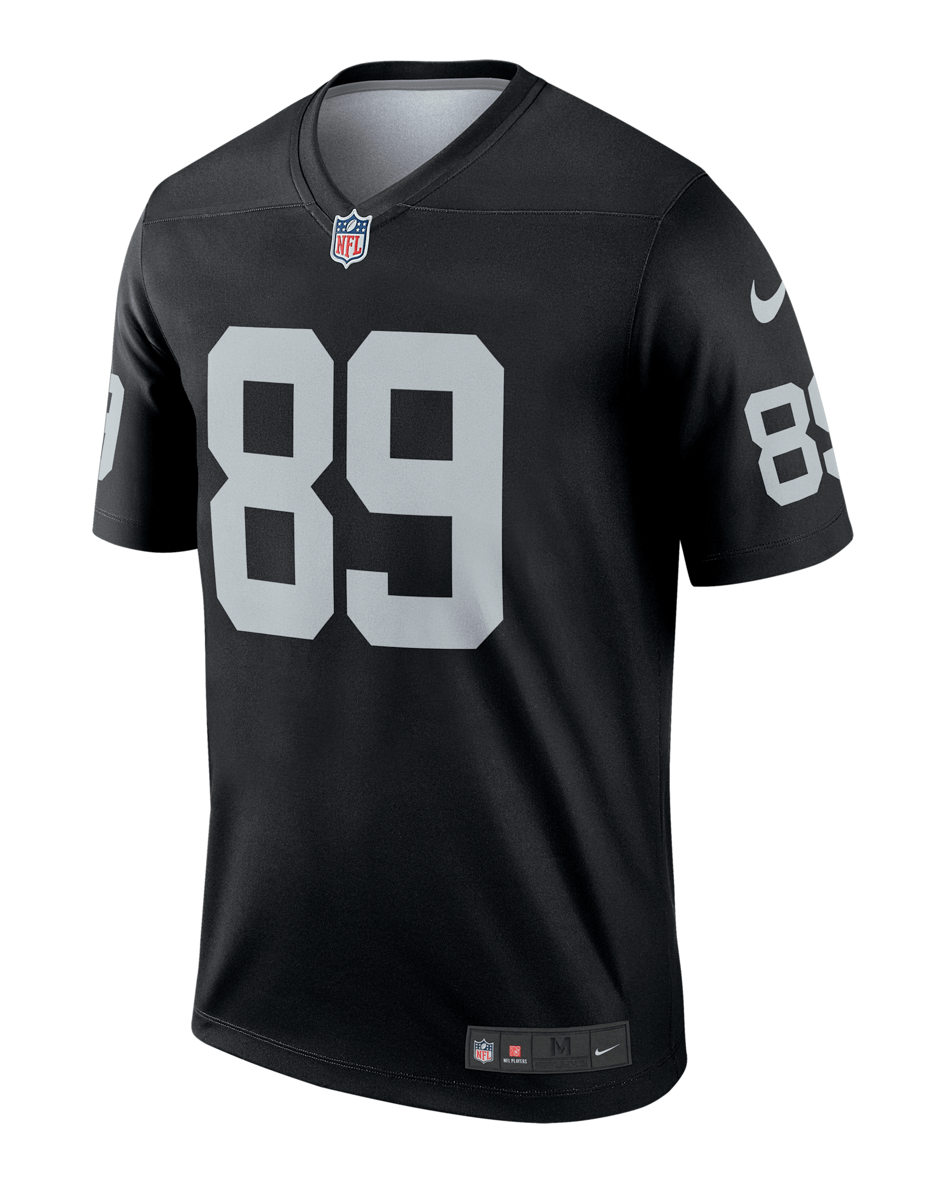 Jersey Nike Dri-FIT de la NFL Legend para hombre Brock Bowers Las Vegas Raiders - Negro