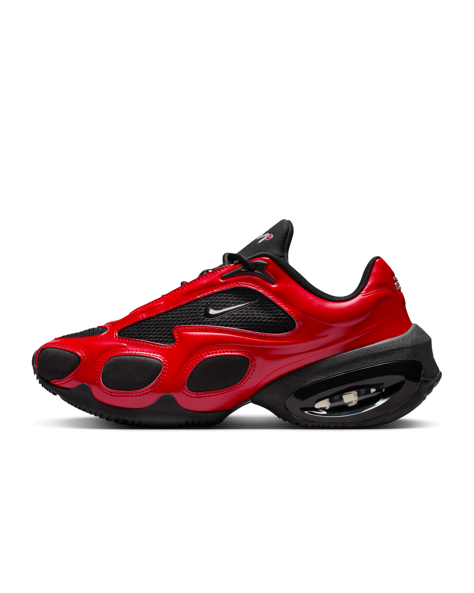 Nike Air Max Muse Kadın Ayakkabısı - University Red/Siyah/Metallic Silver