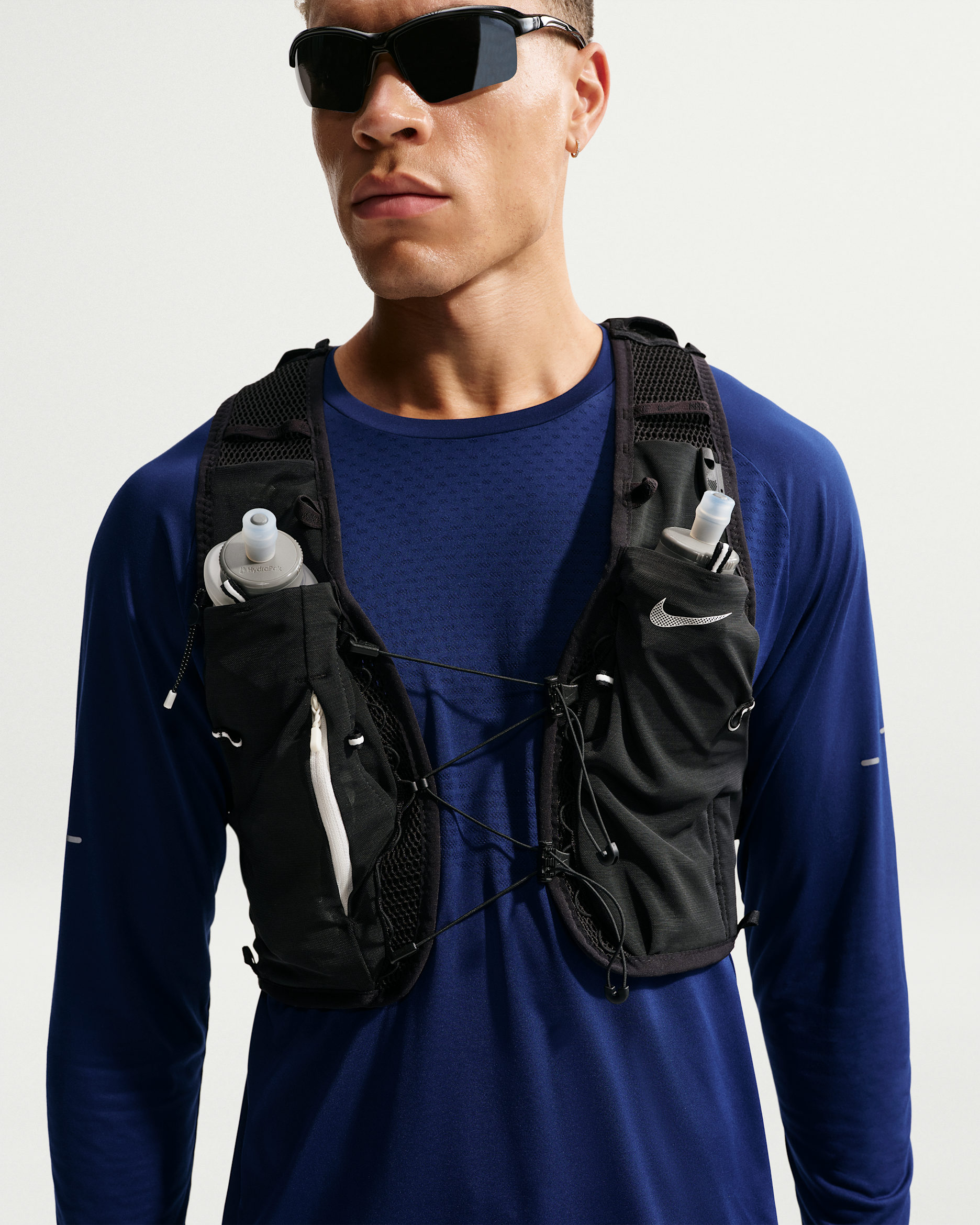 Nike Trail Running Running Vest (5L) - Black/Sail/Sail