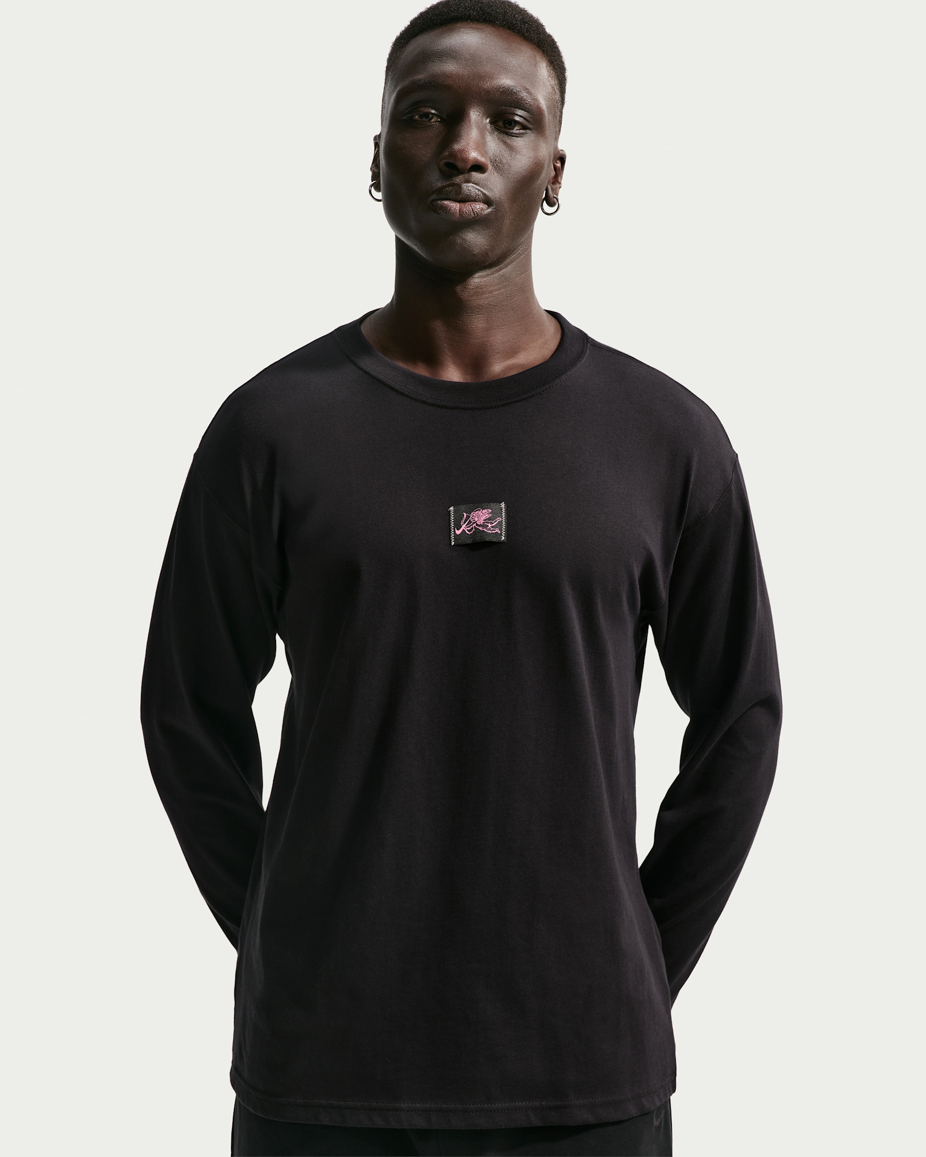 Nike Sportswear Long-Sleeve T-Shirt - Black