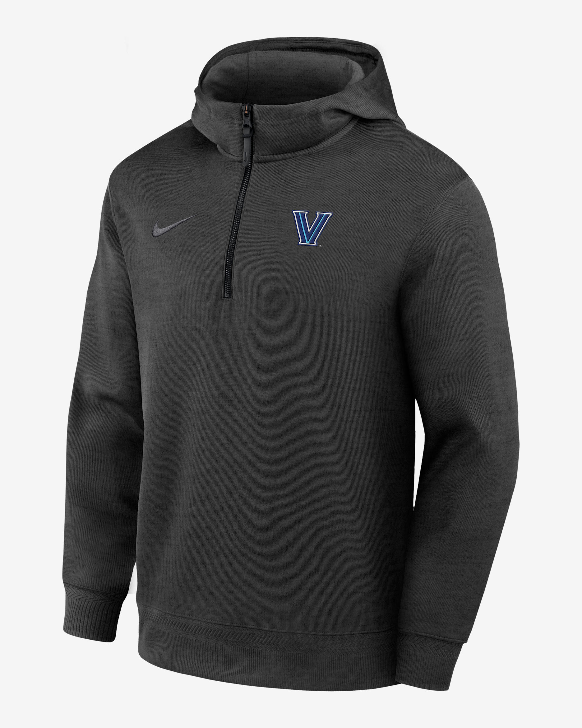 Sudadera con gorro de entrenador de básquetbol para hombre Villanova Wildcats Nike NCAA - Negro
