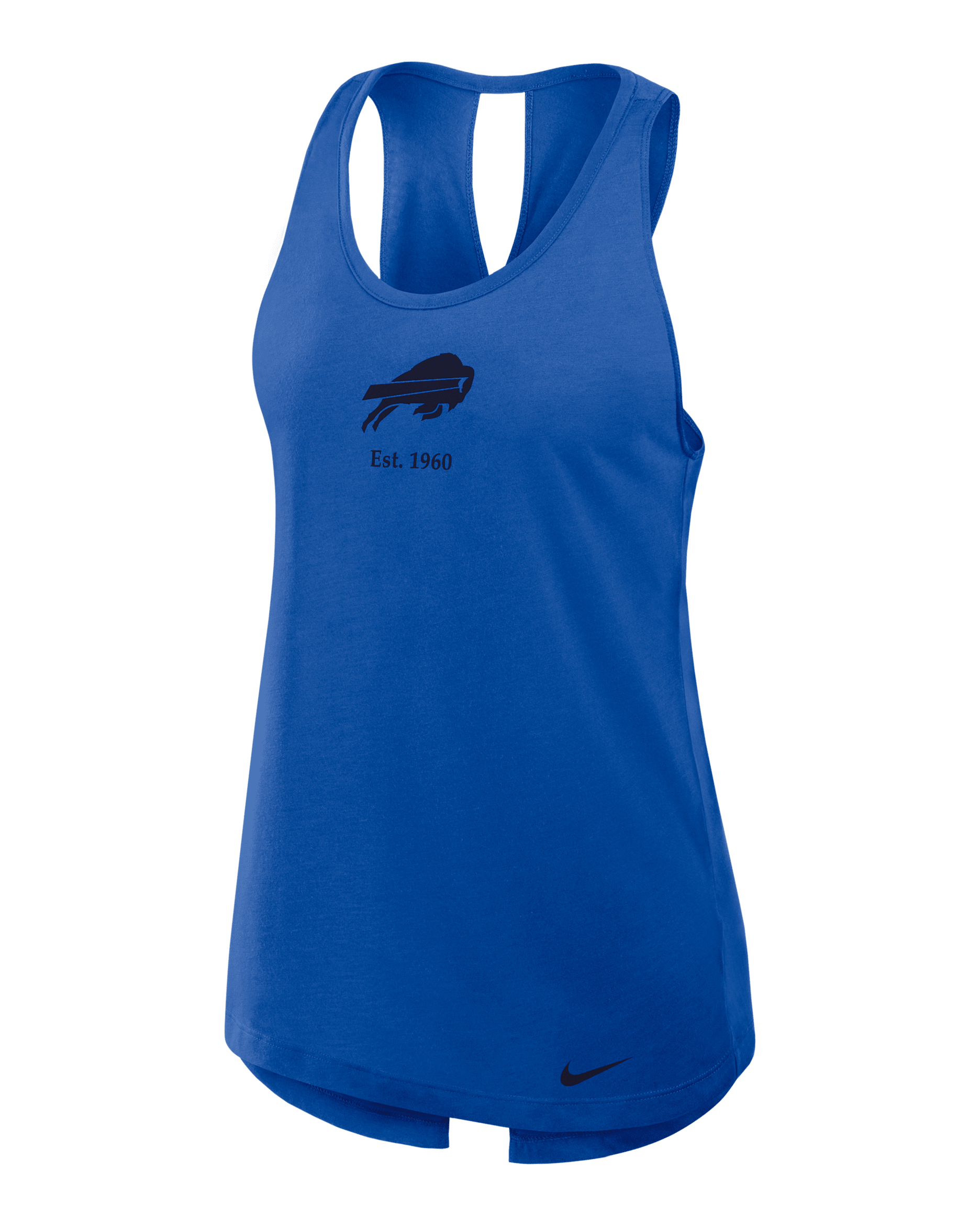 Buffalo Bills Established Women's Nike Dri-FIT NFL Tank Top - Royal