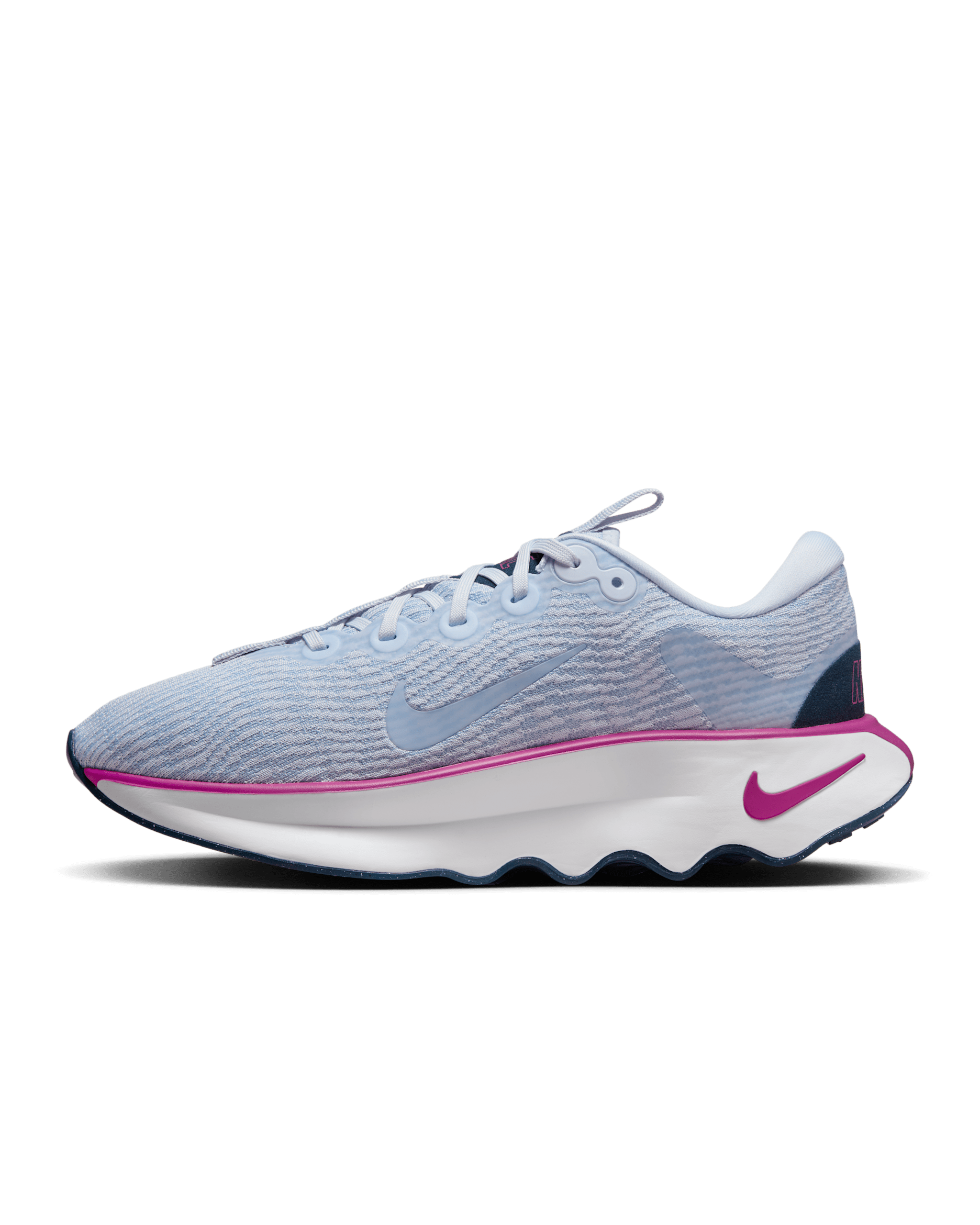 Nike Motiva Women's Walking Shoes - Football Grey/Hot Fuchsia/Armoury Navy/Football Grey