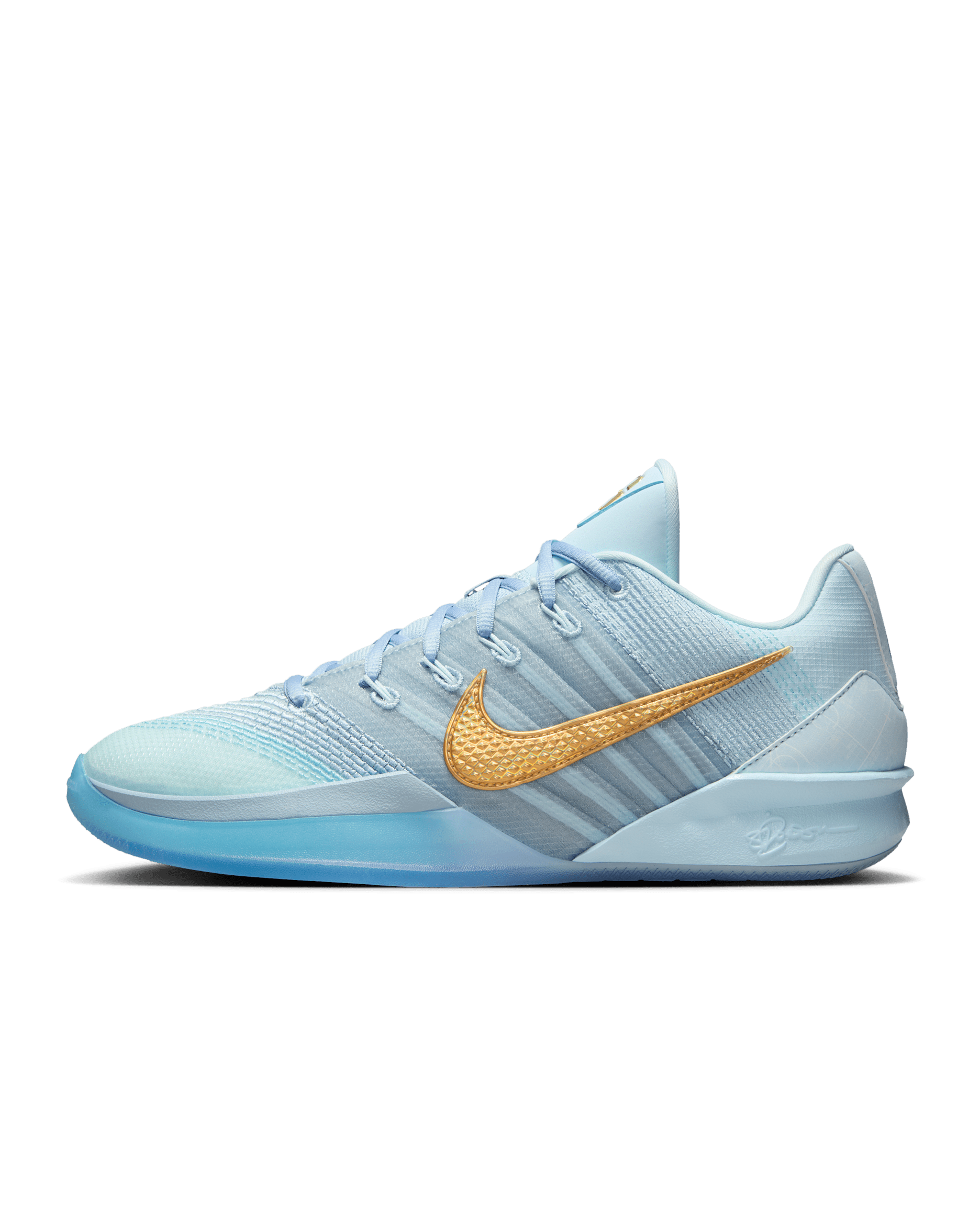 Sabrina 3 "Blueprint" EP Basketball Shoes - Glacier Blue/Light Armory Blue/Still Blue/Metallic Gold