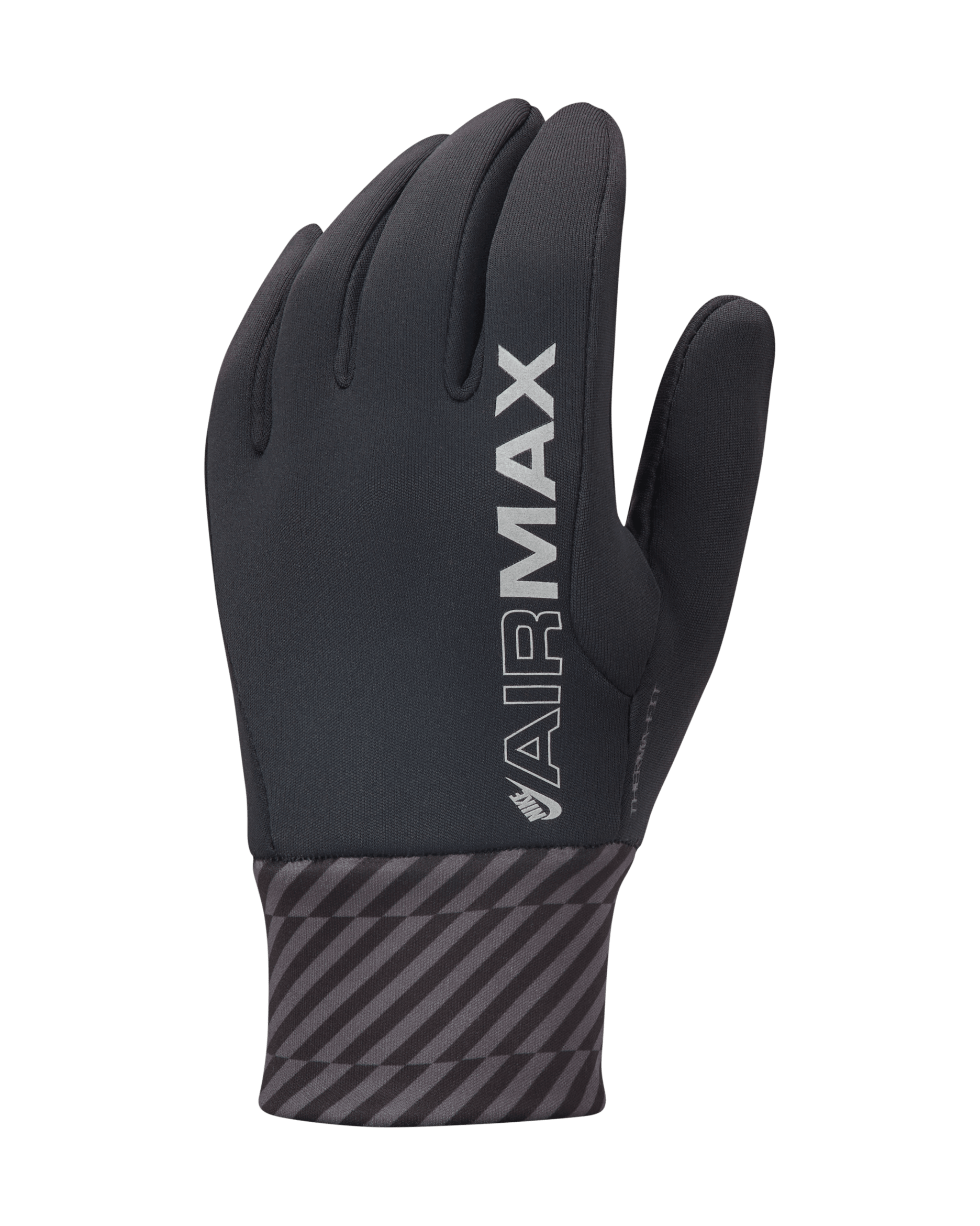 Nike Academy Therma-FIT Football Gloves - Black/Anthracite/Reflective Silver