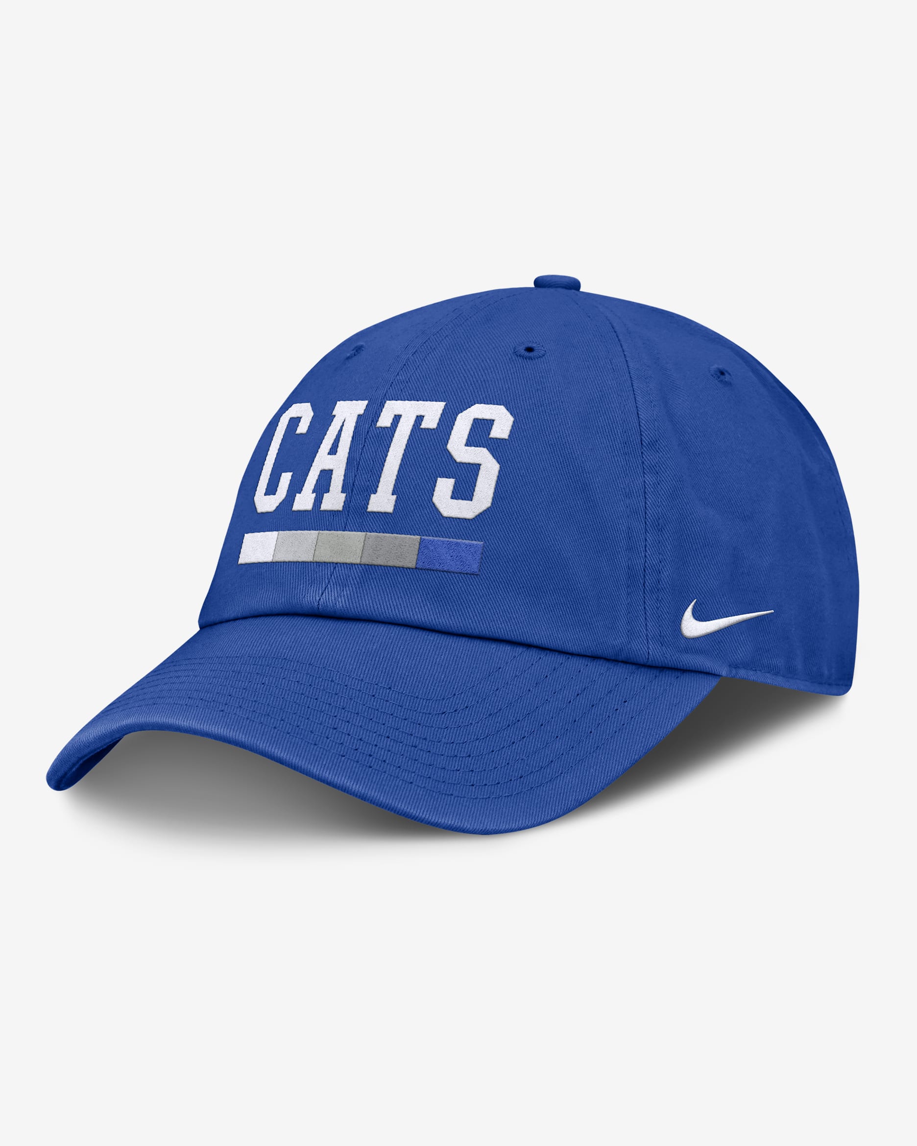 Gorra universitaria Nike ajustable para hombre Kentucky Primetime Campus Club - Royal