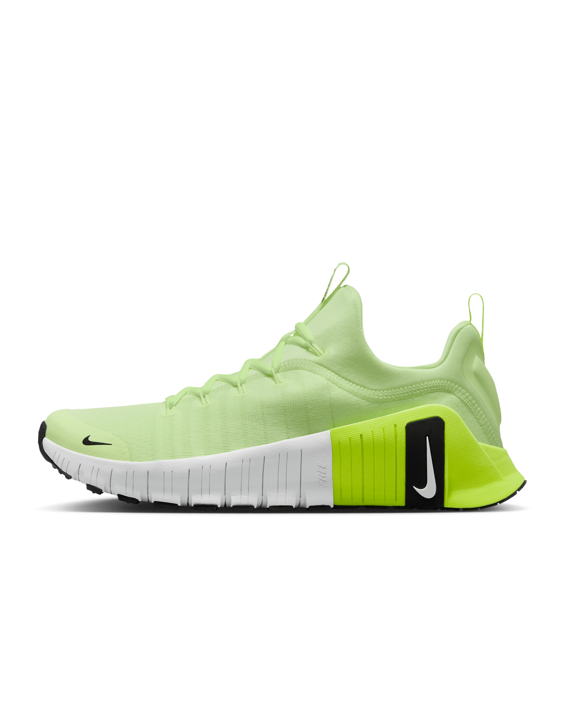 Nike Free Metcon 6 Men's Workout Shoes - Barely Volt/Volt/White/Black