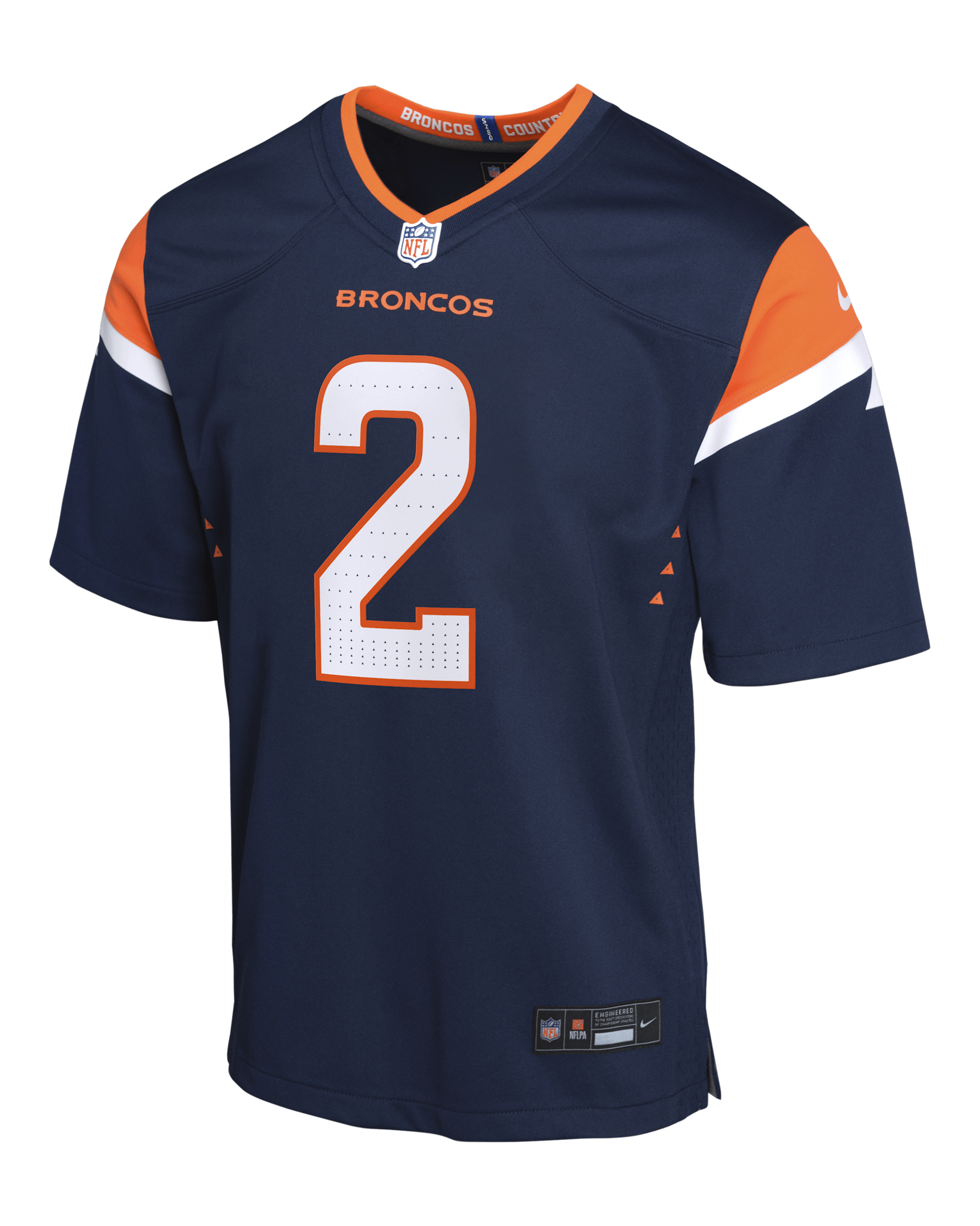 Patrick Surtain II Denver Broncos Big Kids' Nike NFL Game Jersey - Navy