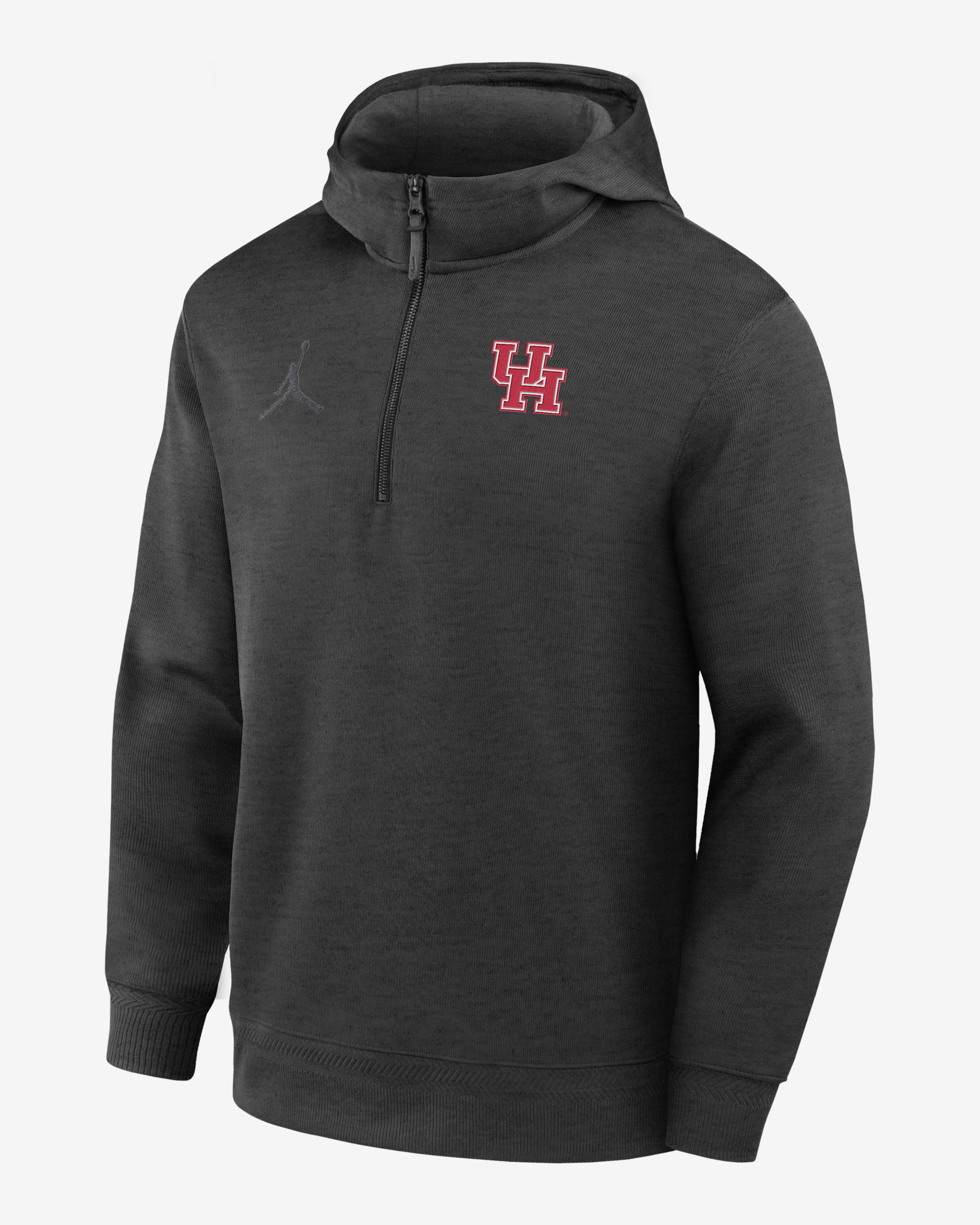 Houston Cougars Men's Basketball Fleece Hoodie - Black