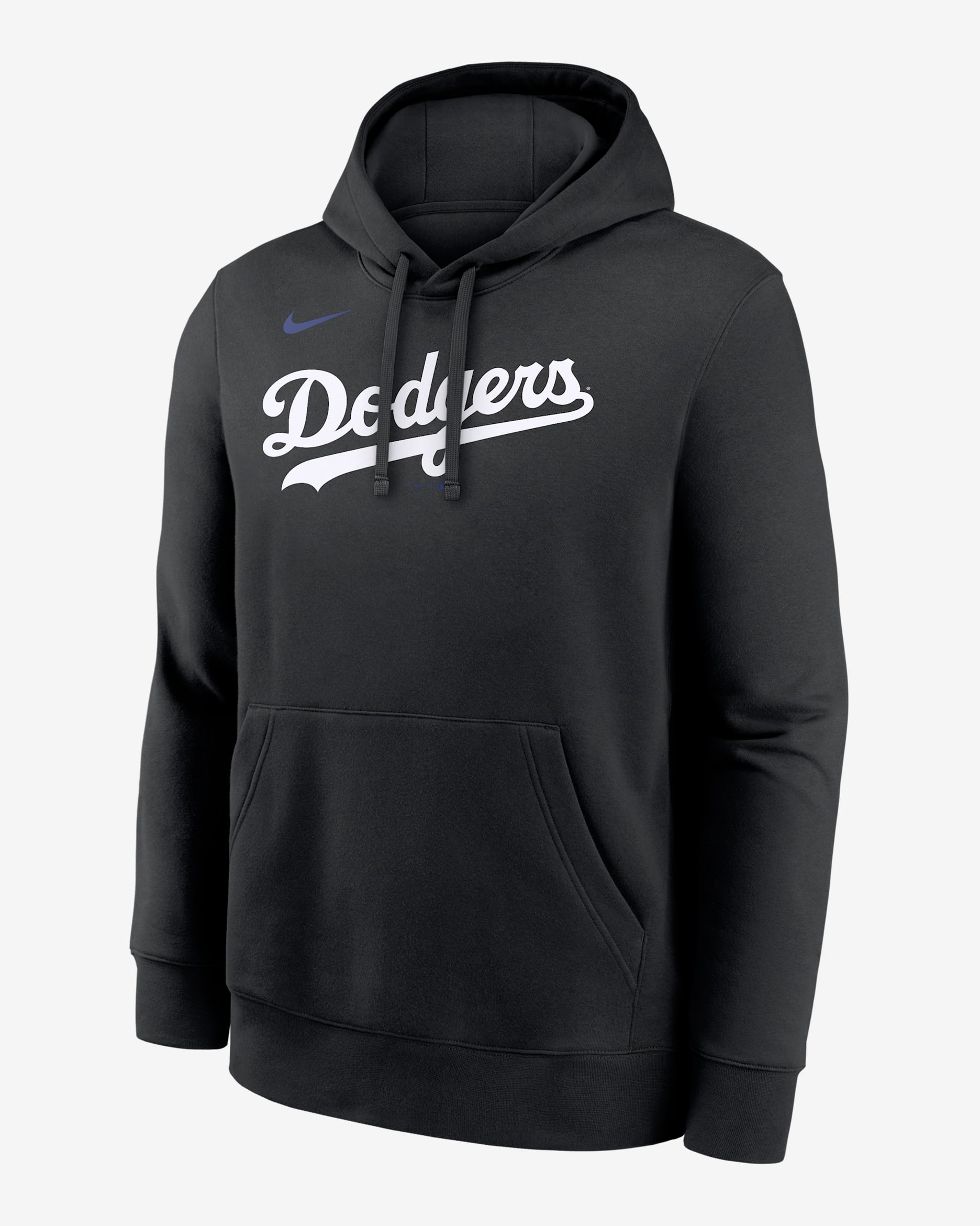 Los Angeles Dodgers Club Men's Nike MLB Pullover Hoodie - Black