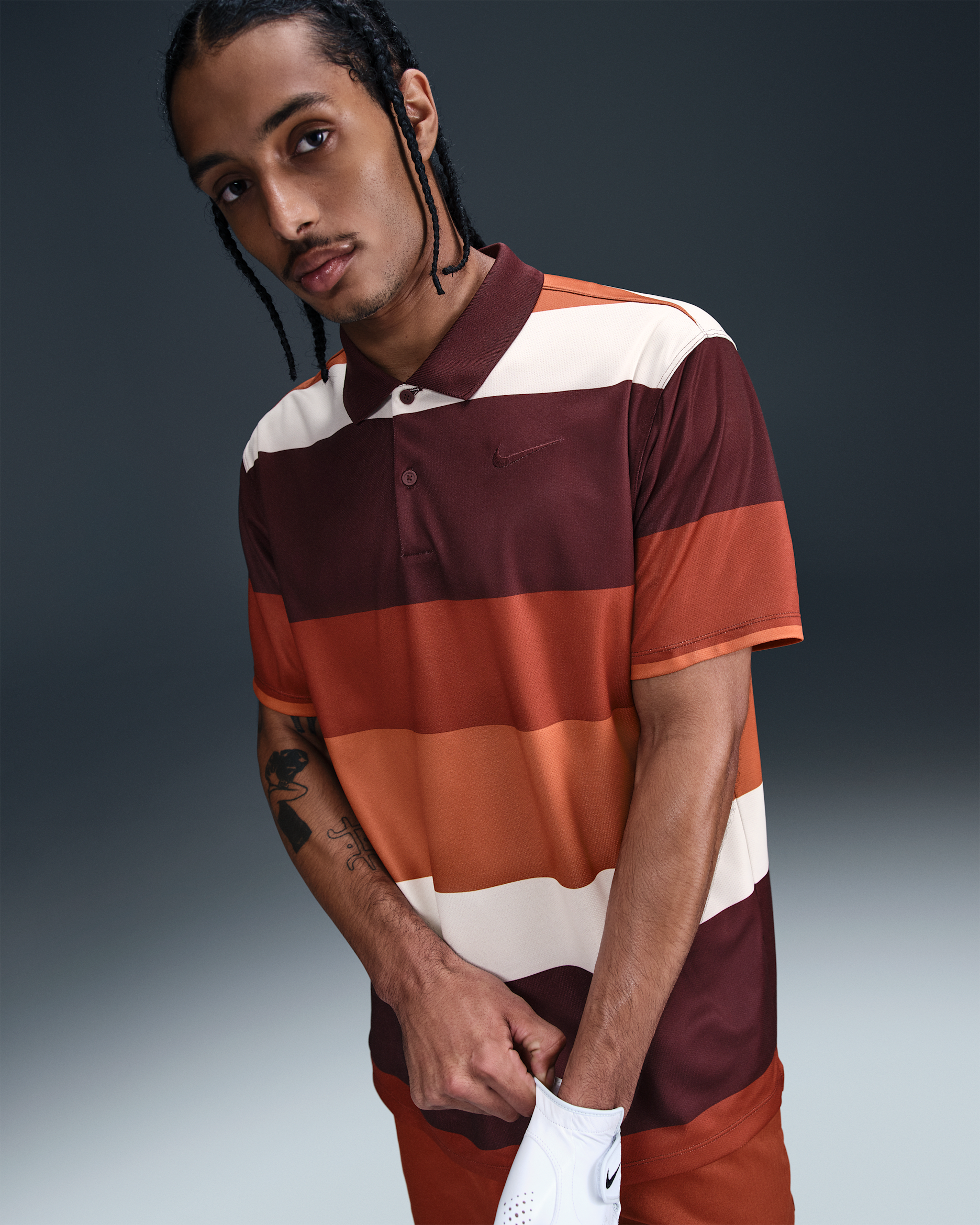 Nike Victory+ Men's Dri-FIT Golf Polo - Burgundy Crush/Burgundy Crush/Burgundy Crush