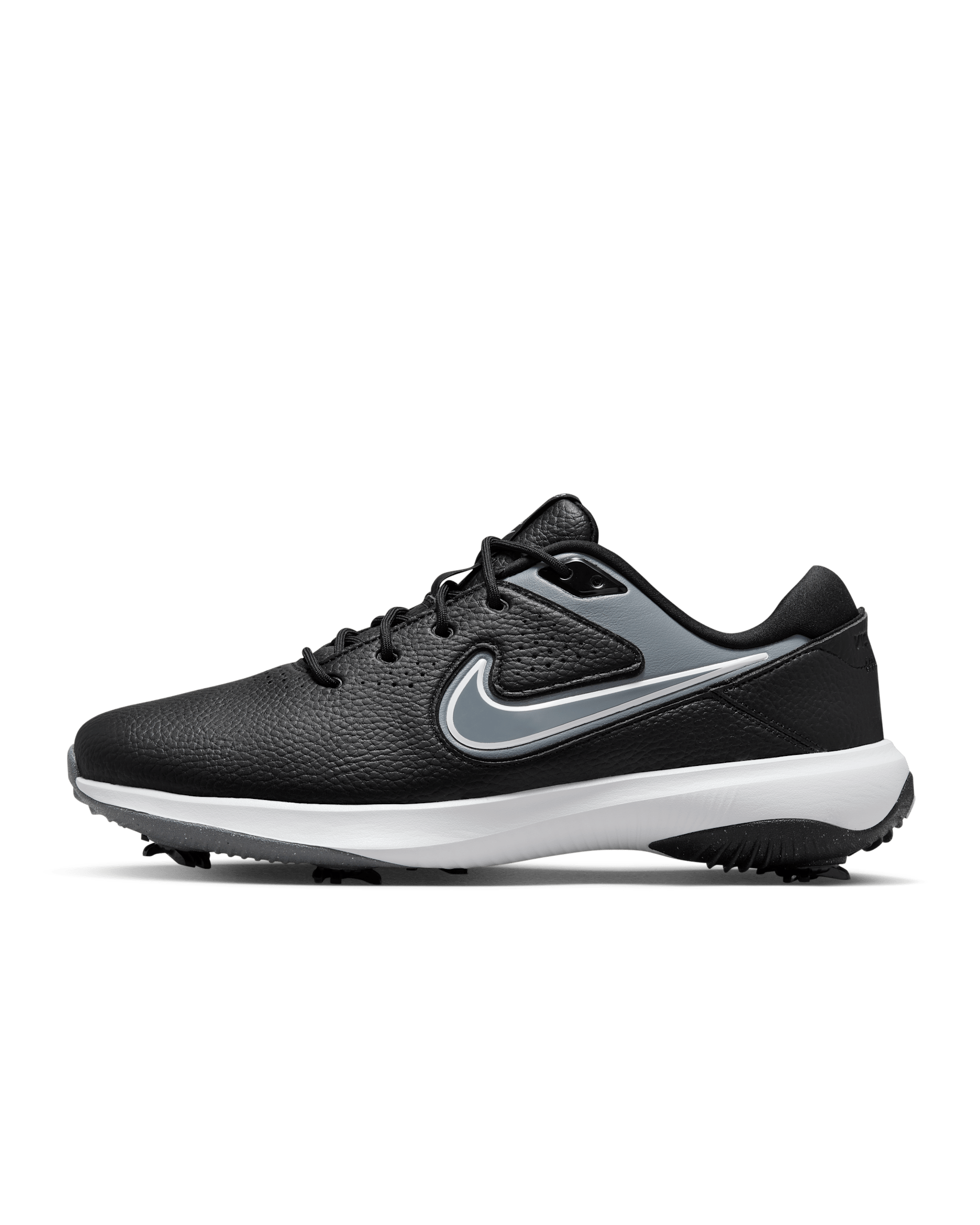 ナイキ ビクトリー プロ 3 メンズ ゴルフシューズ (ワイド) - ブラック/クールグレー/ホワイト