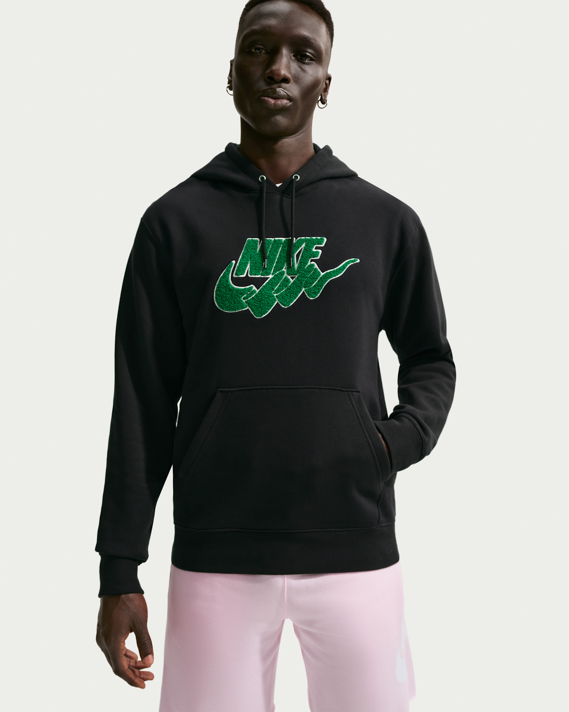 Nike Sportswear Club Men's Fleece Hoodie - Black