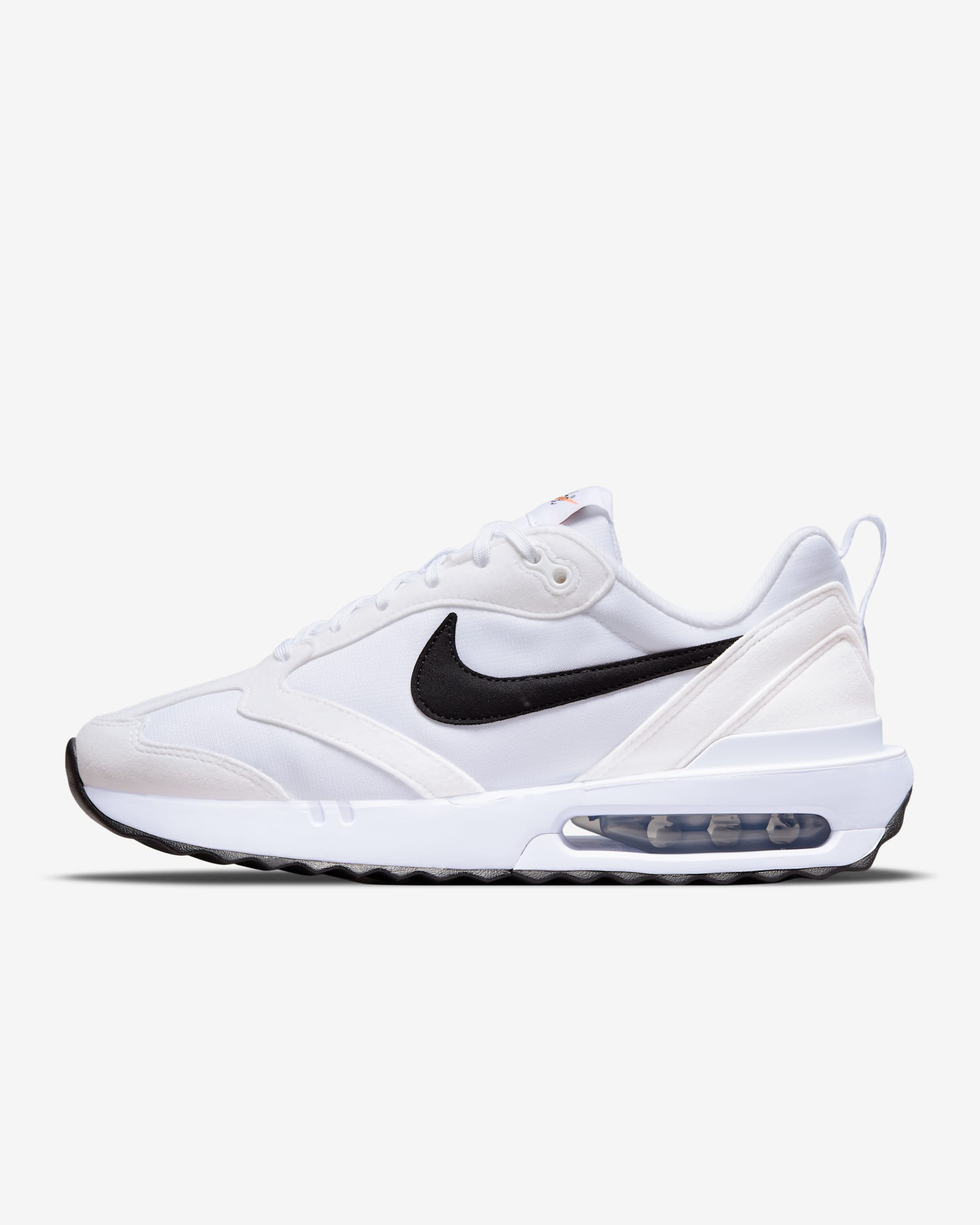 Calzado para mujer Nike Air Max Dawn - Blanco/Naranja total/Negro