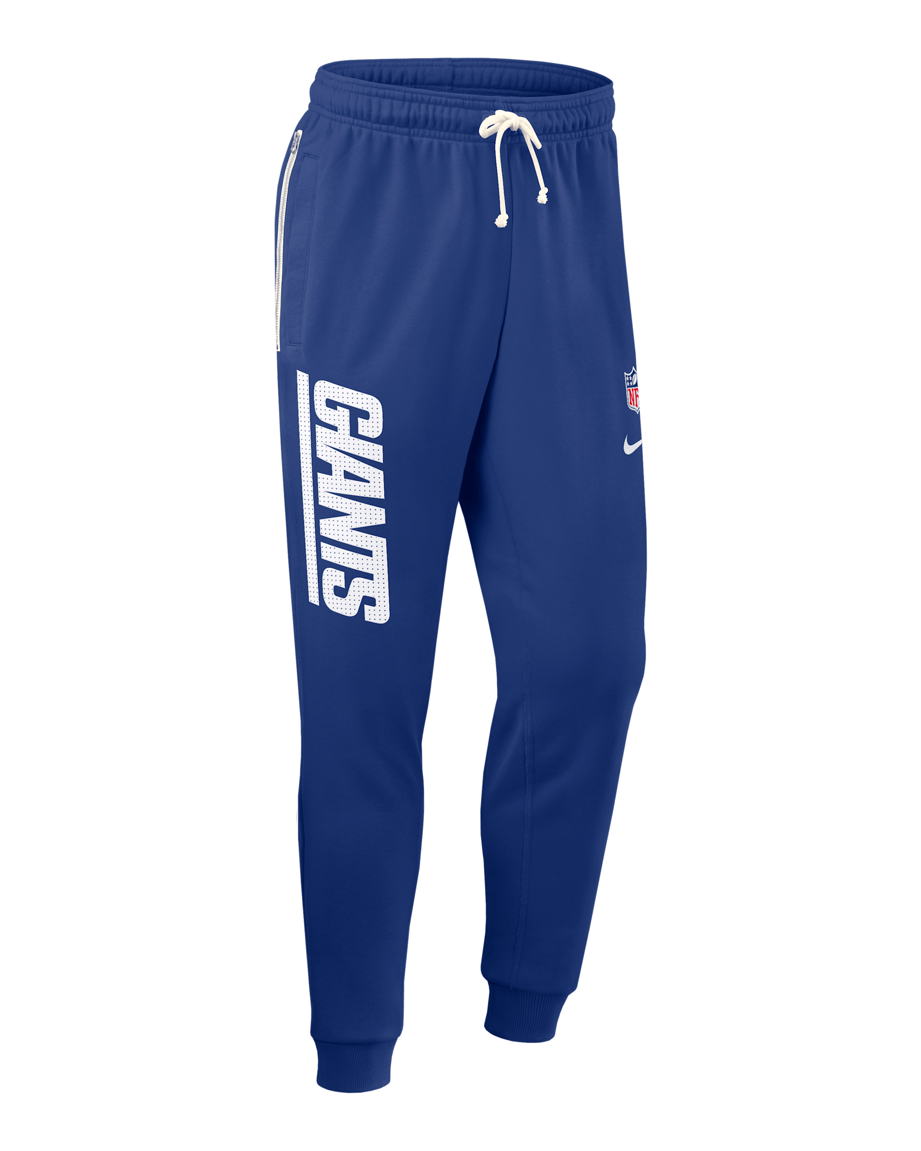 New York Giants Ground Game Sideline Men's Nike Dri-FIT NFL Taper Pants - Royal